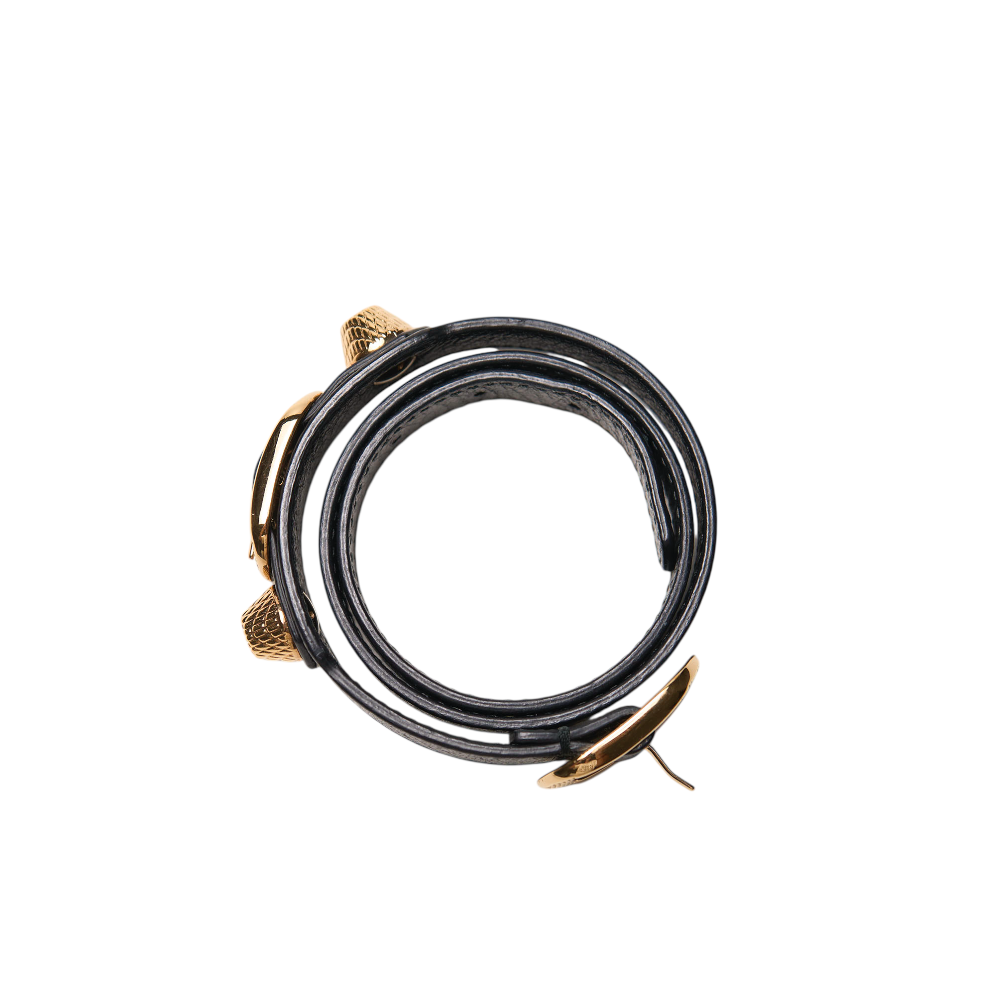 balenciaga black city bracelet