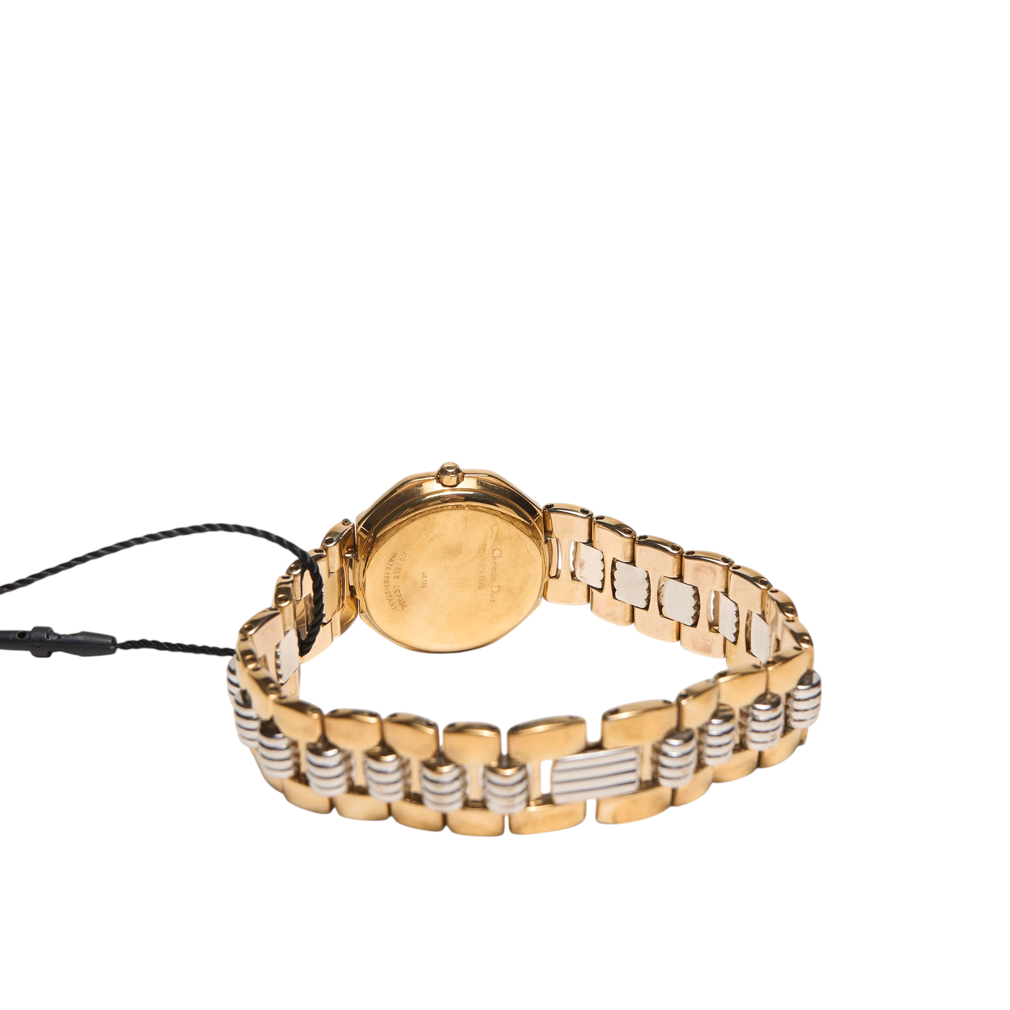 christian dior 2000s gold watch