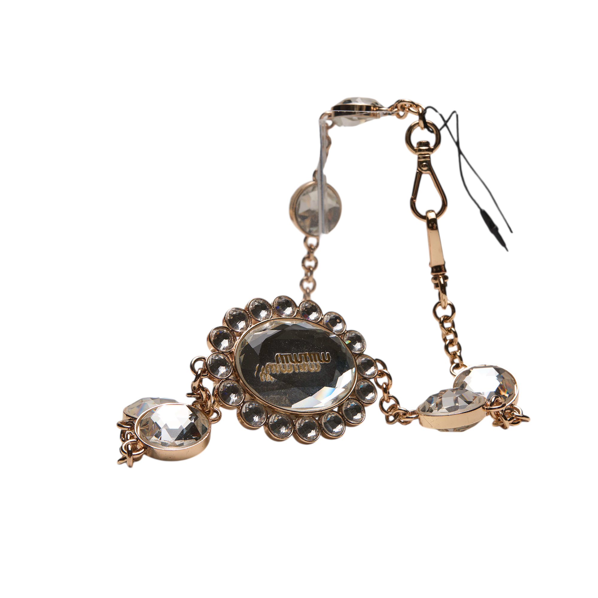 miu miu jeweled necklace