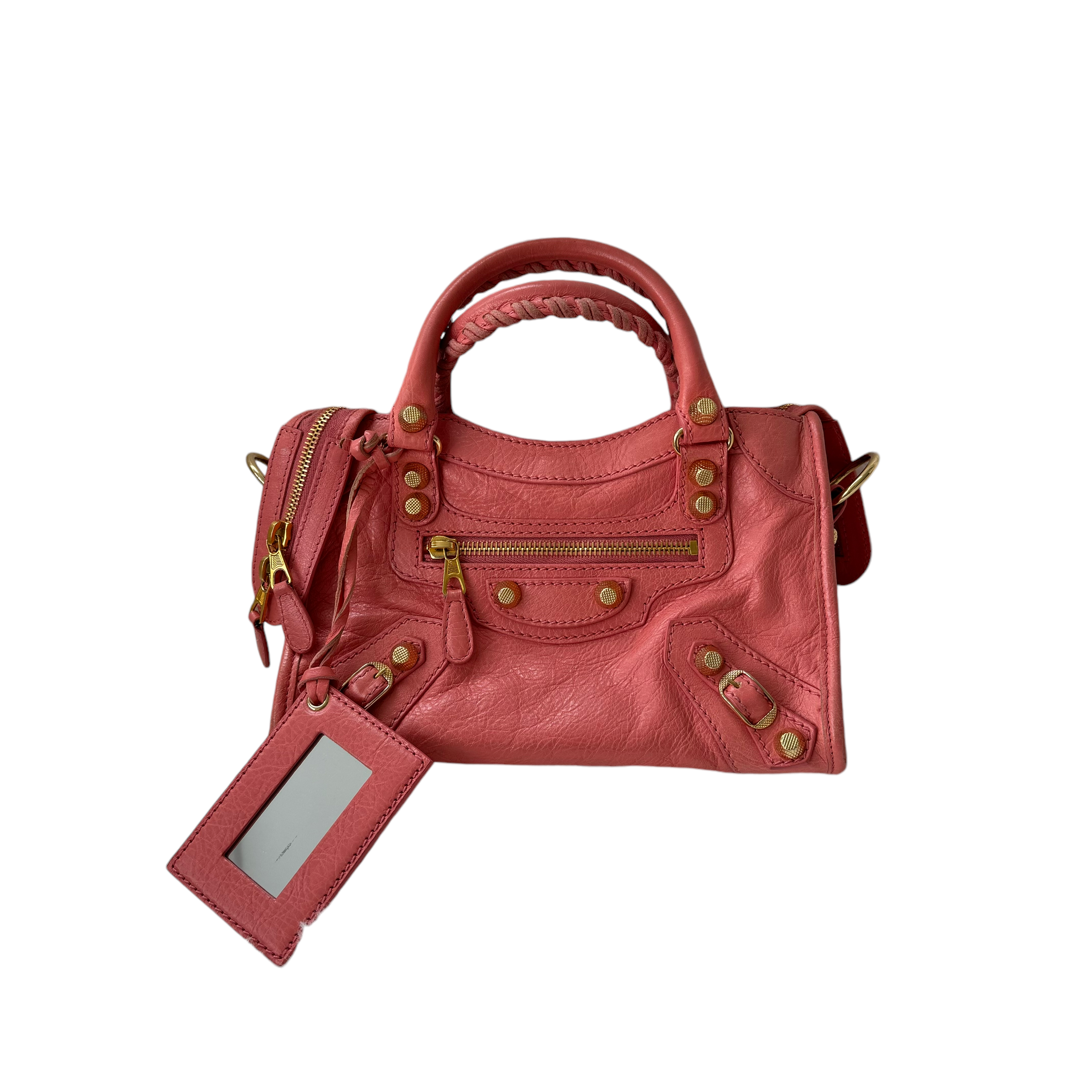 balenciaga pink city bag – hachi archive