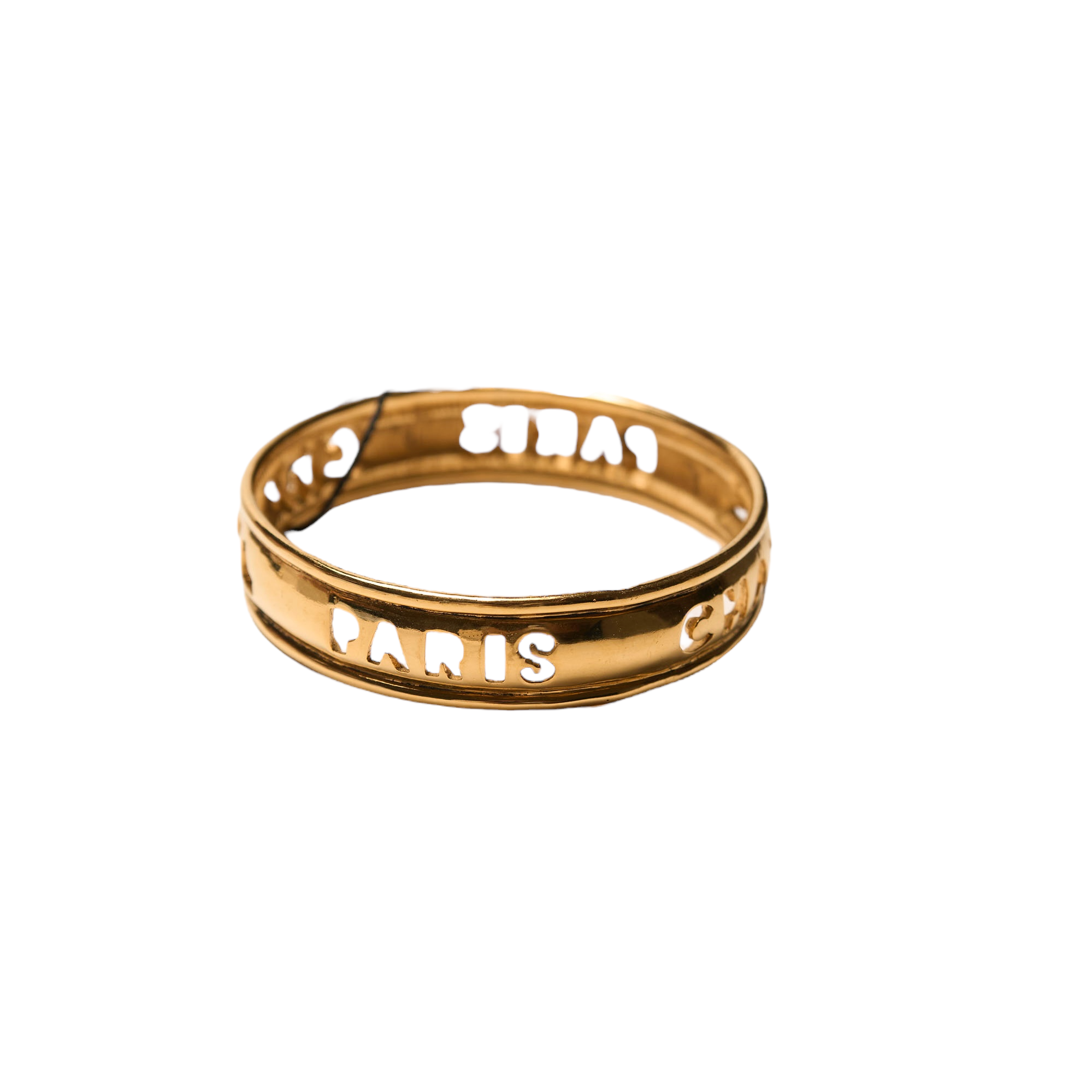 chanel 2000s gold bracelet