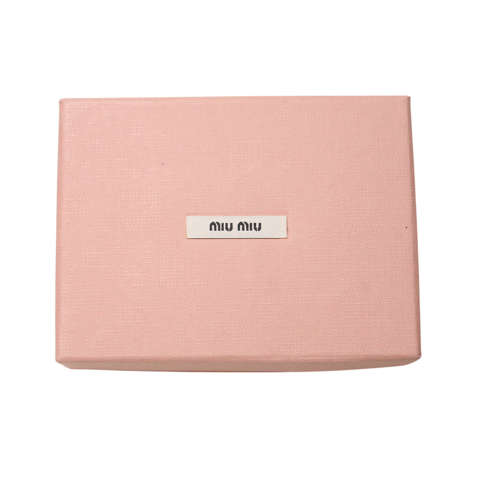 miu miu pink heart bracelet