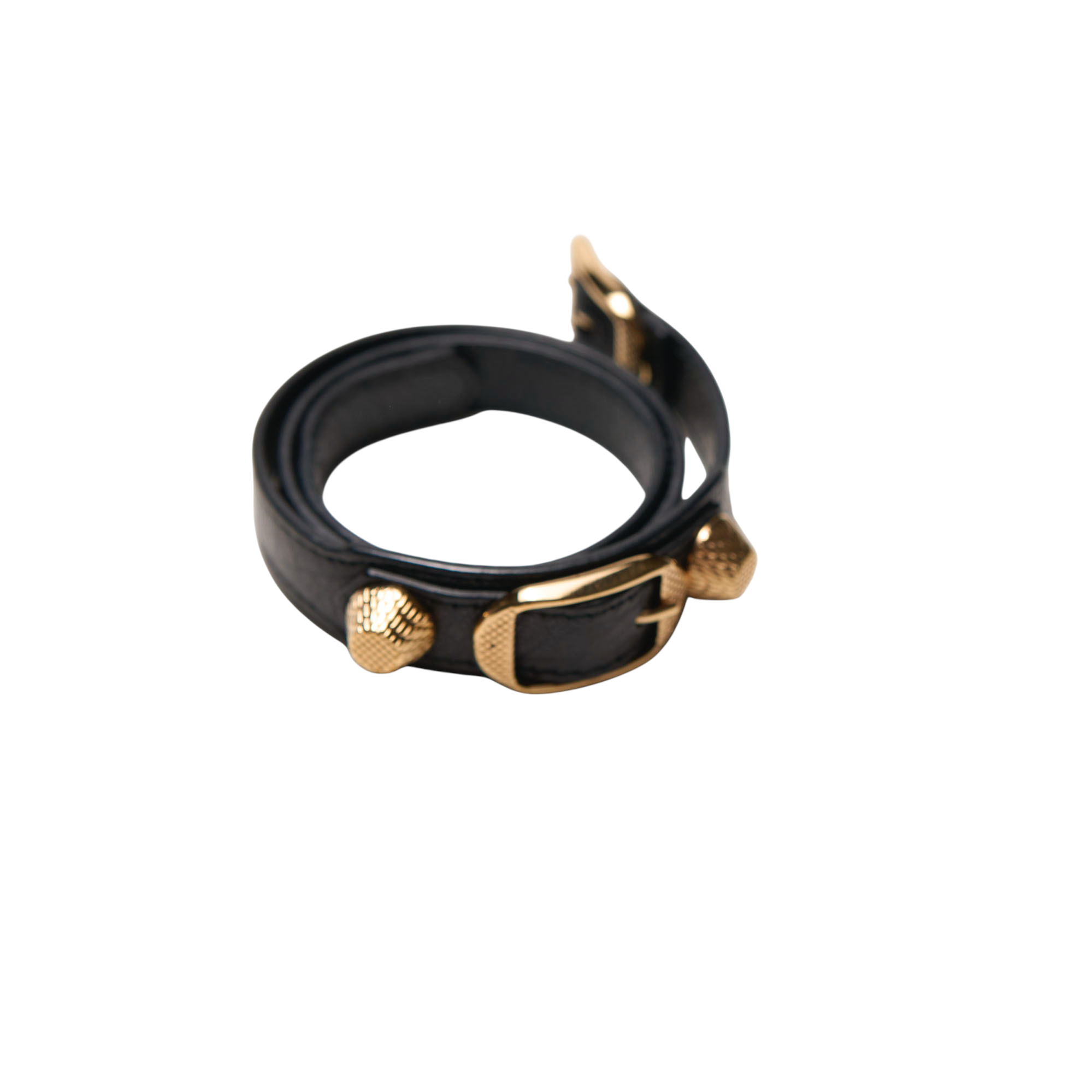 balenciaga black city bracelet