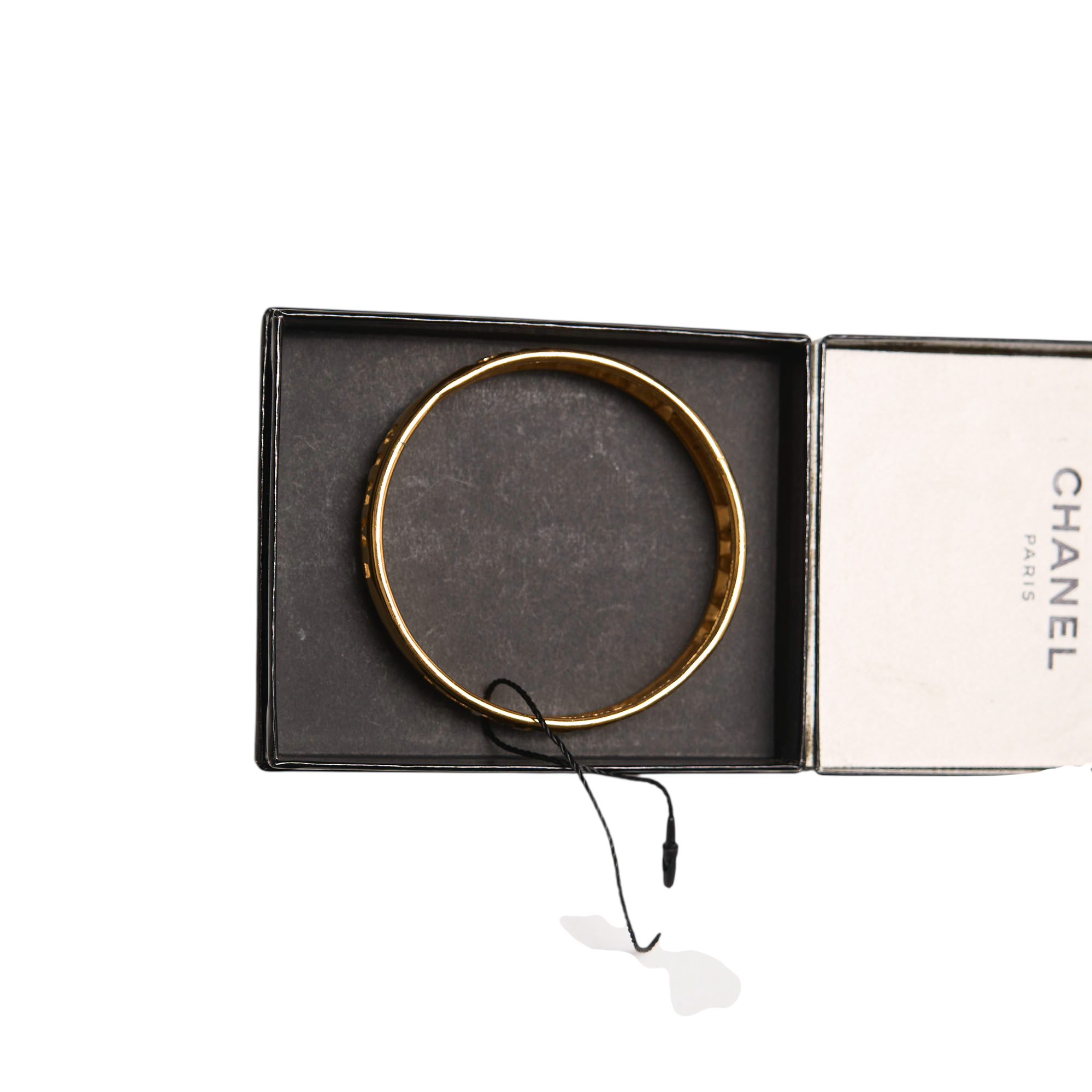 chanel 2000s gold bracelet