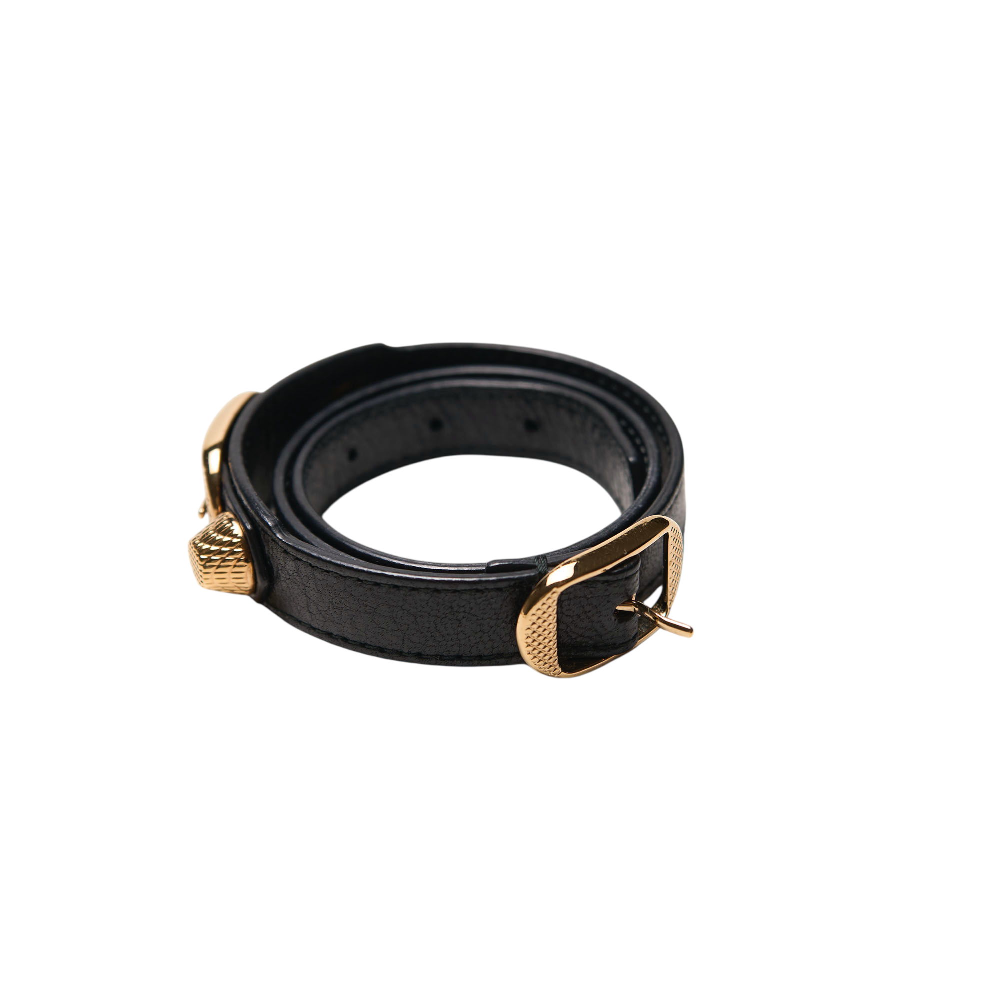 balenciaga black city bracelet