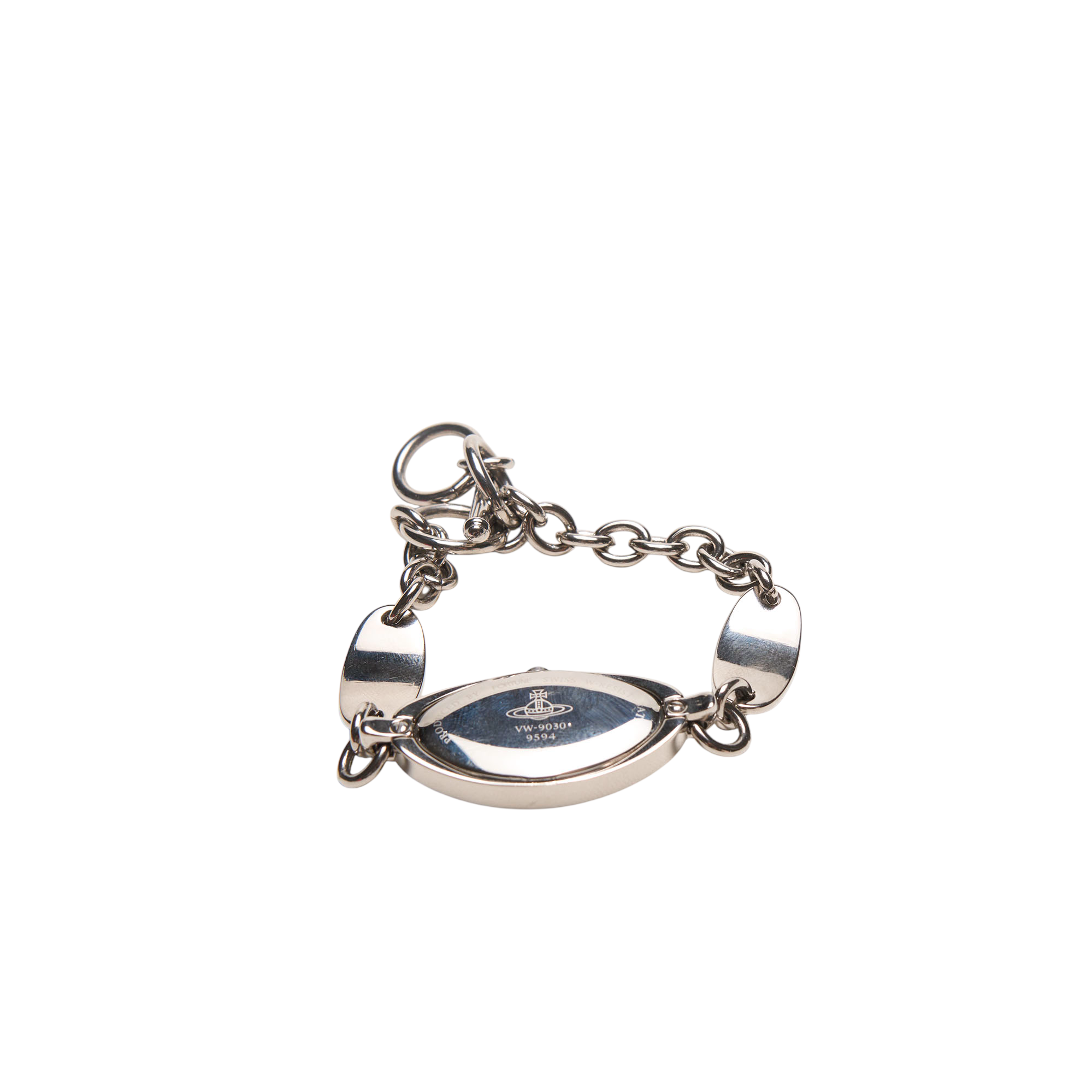 vivienne westwood 2000s pink bezel silver watch