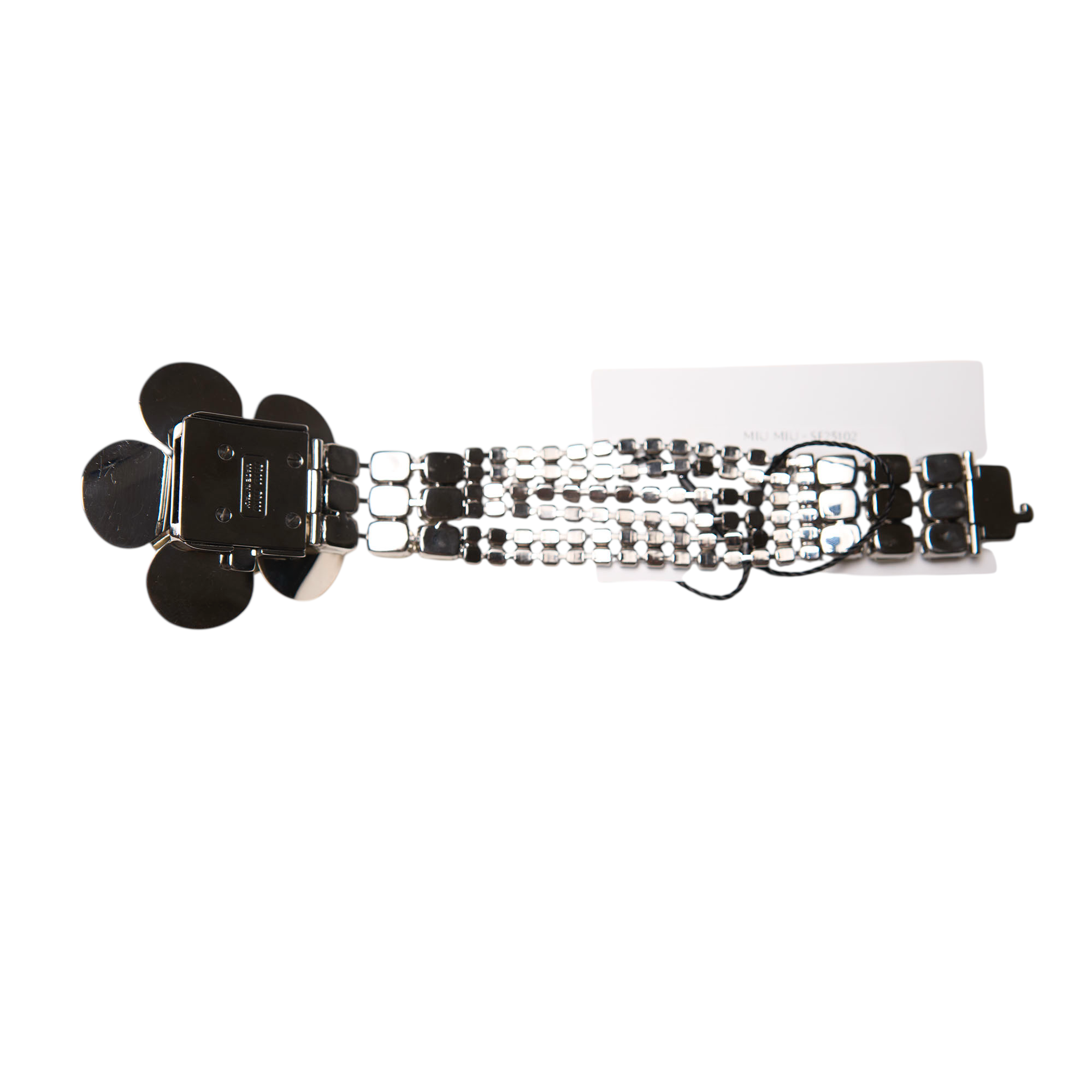 miu miu 2000s flower bracelet
