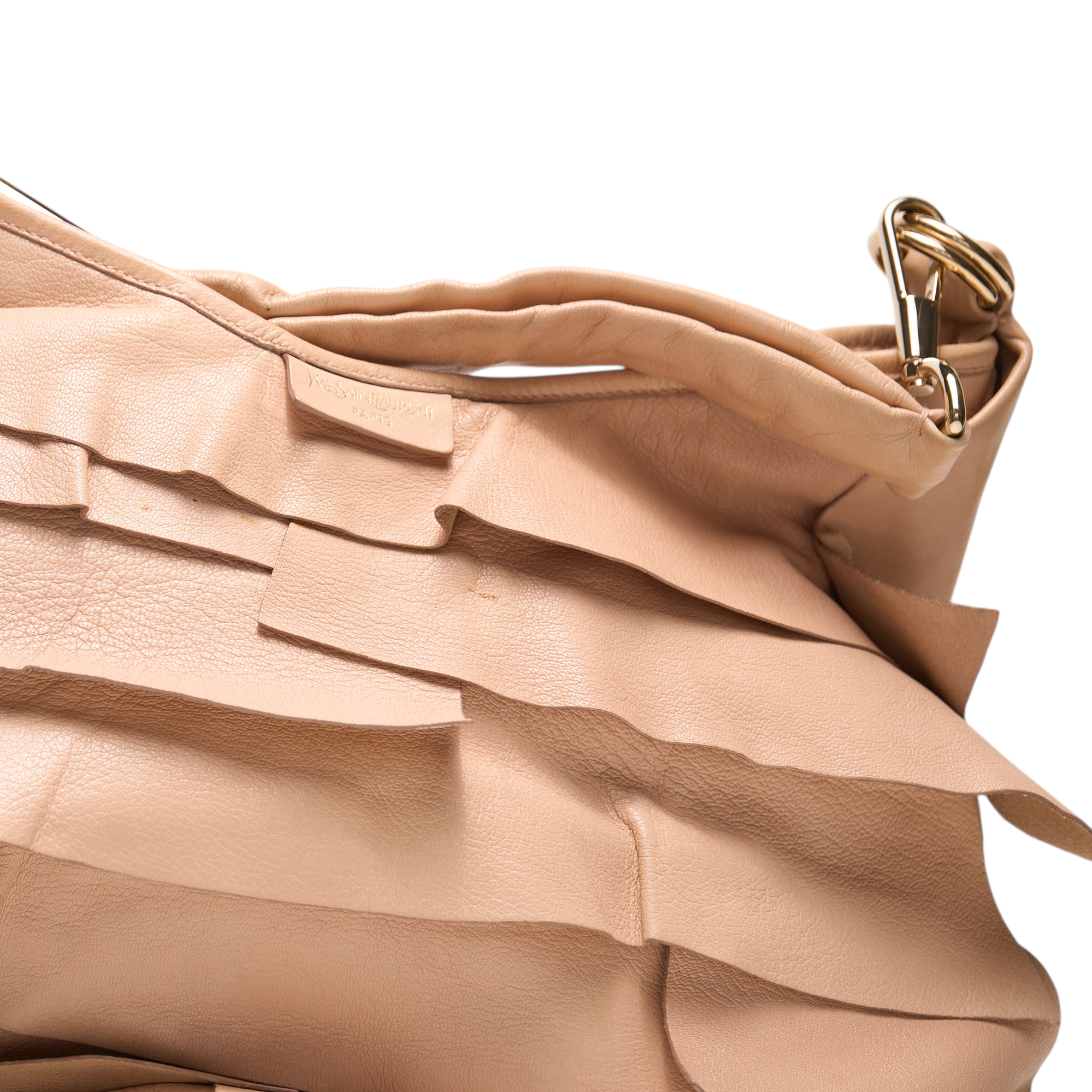 ysl 2000s st. tropez tan bag