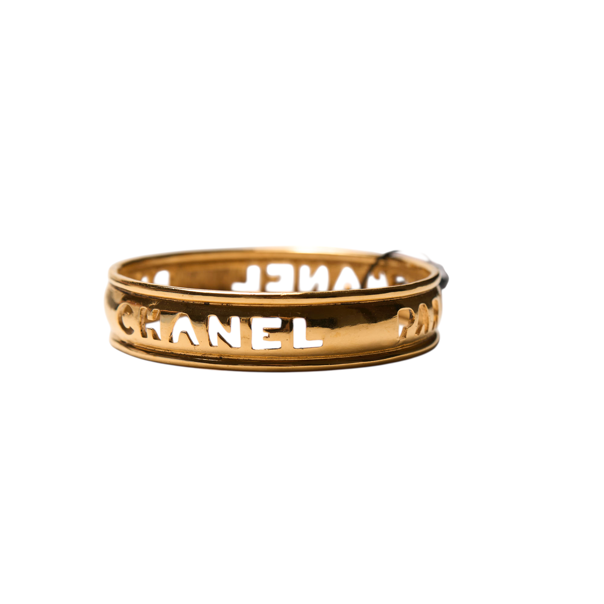 chanel 2000s gold bracelet
