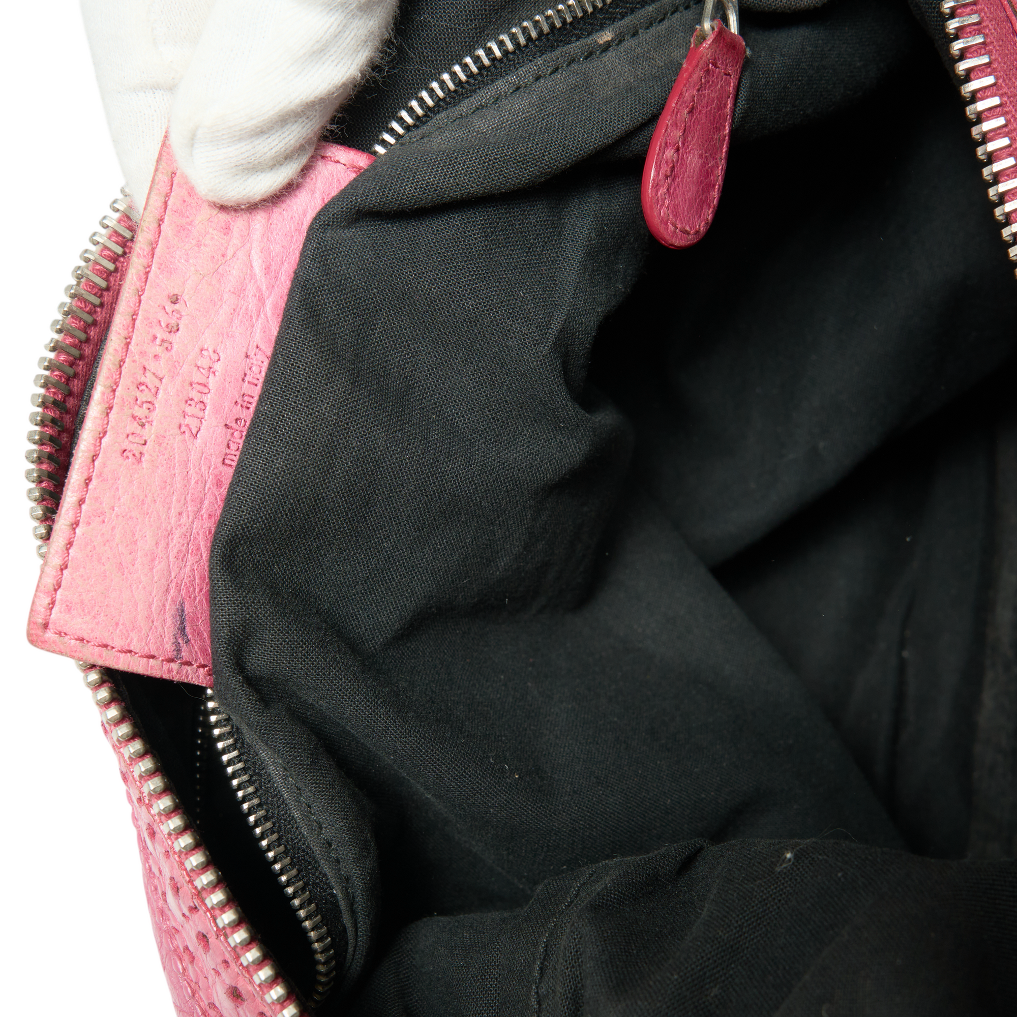 balenciaga 2000s pink day bag