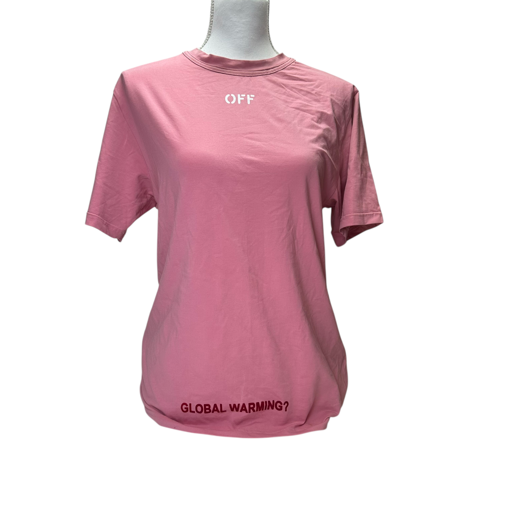 off white pink top
