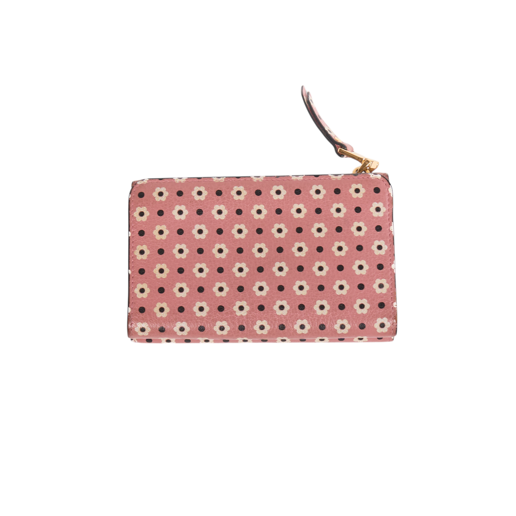 miu miu pink flower wallet