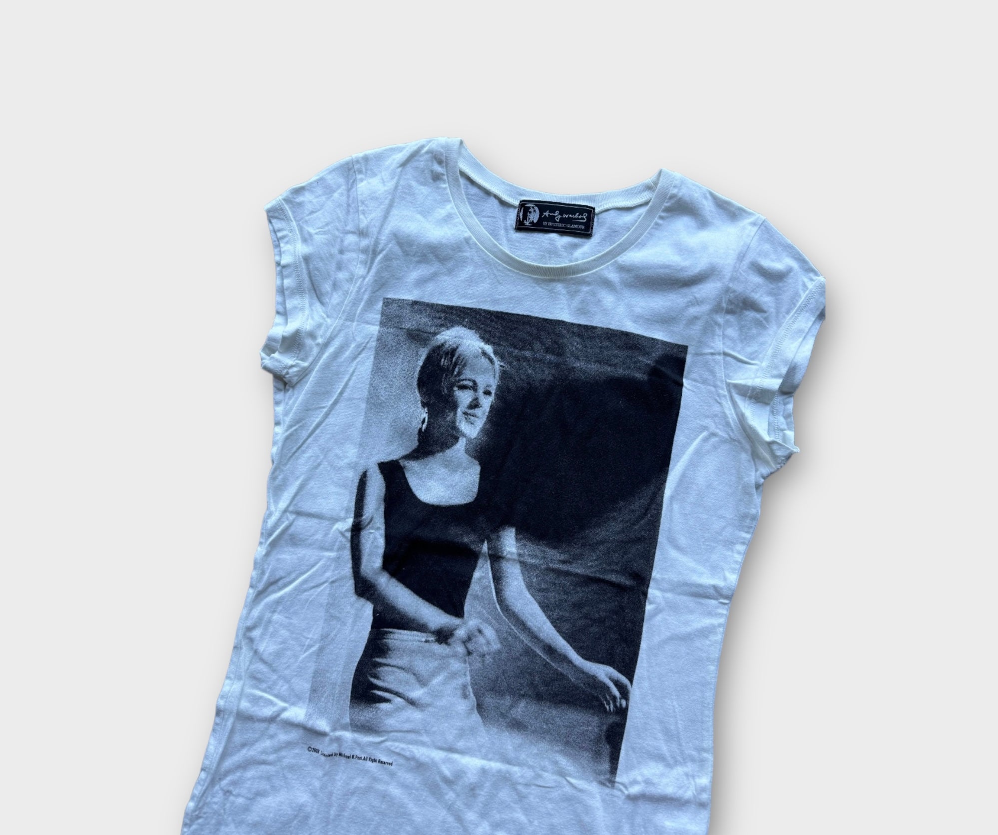 hysteric glamour andy warhol top