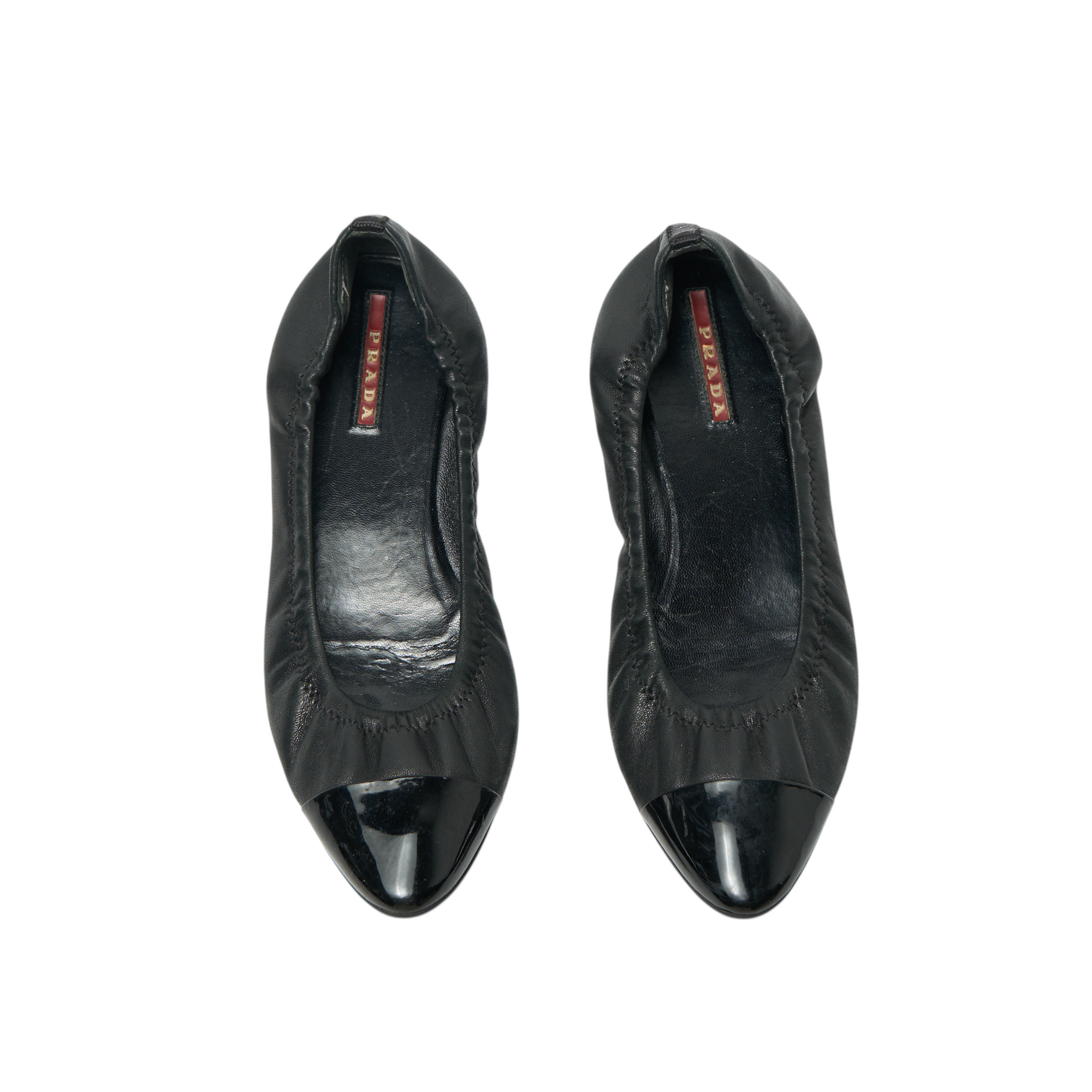 prada sport 2000s black flats