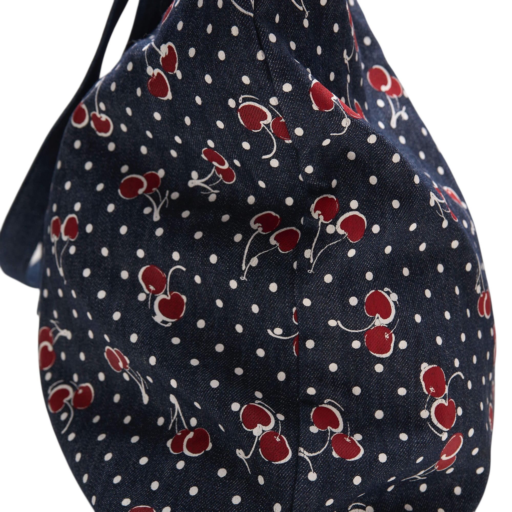 miu miu denim tote bag