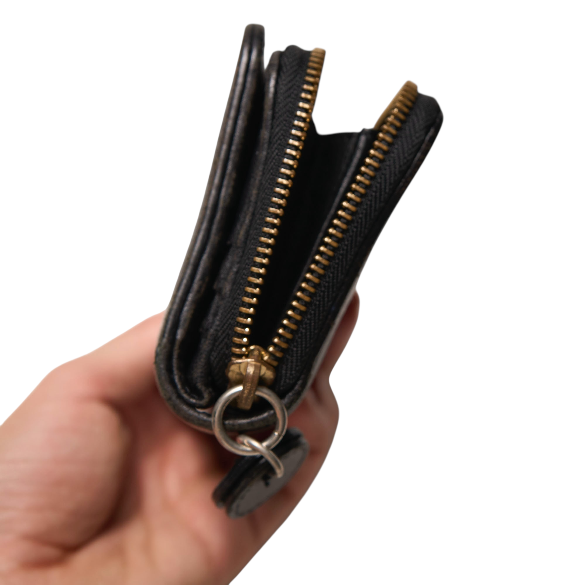 chloé 2000s black wallet