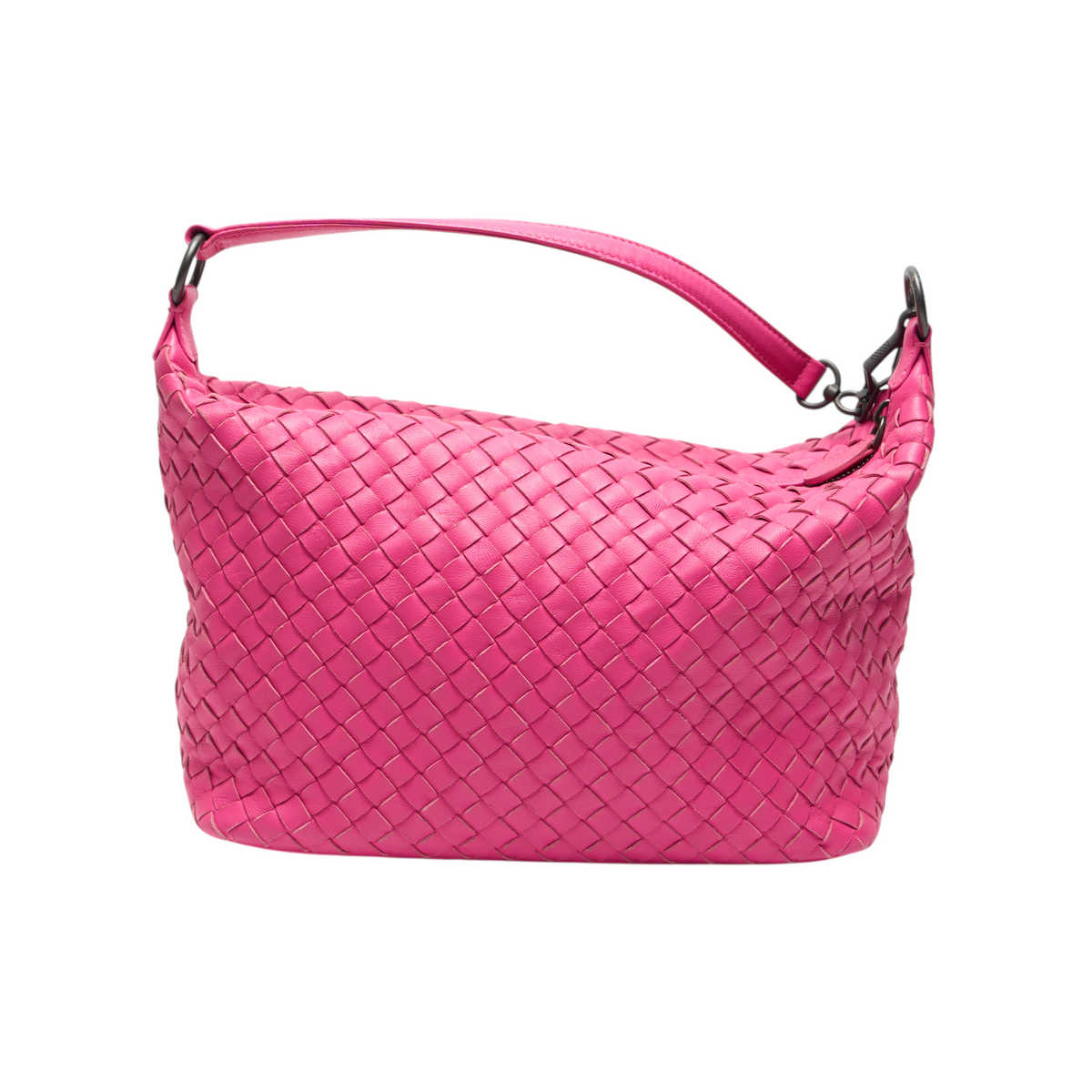 bottega veneta 2000s pink shoulder bag