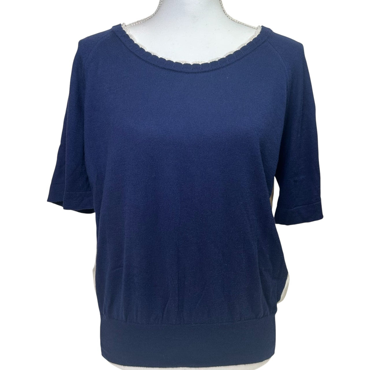 chloé bicolor top