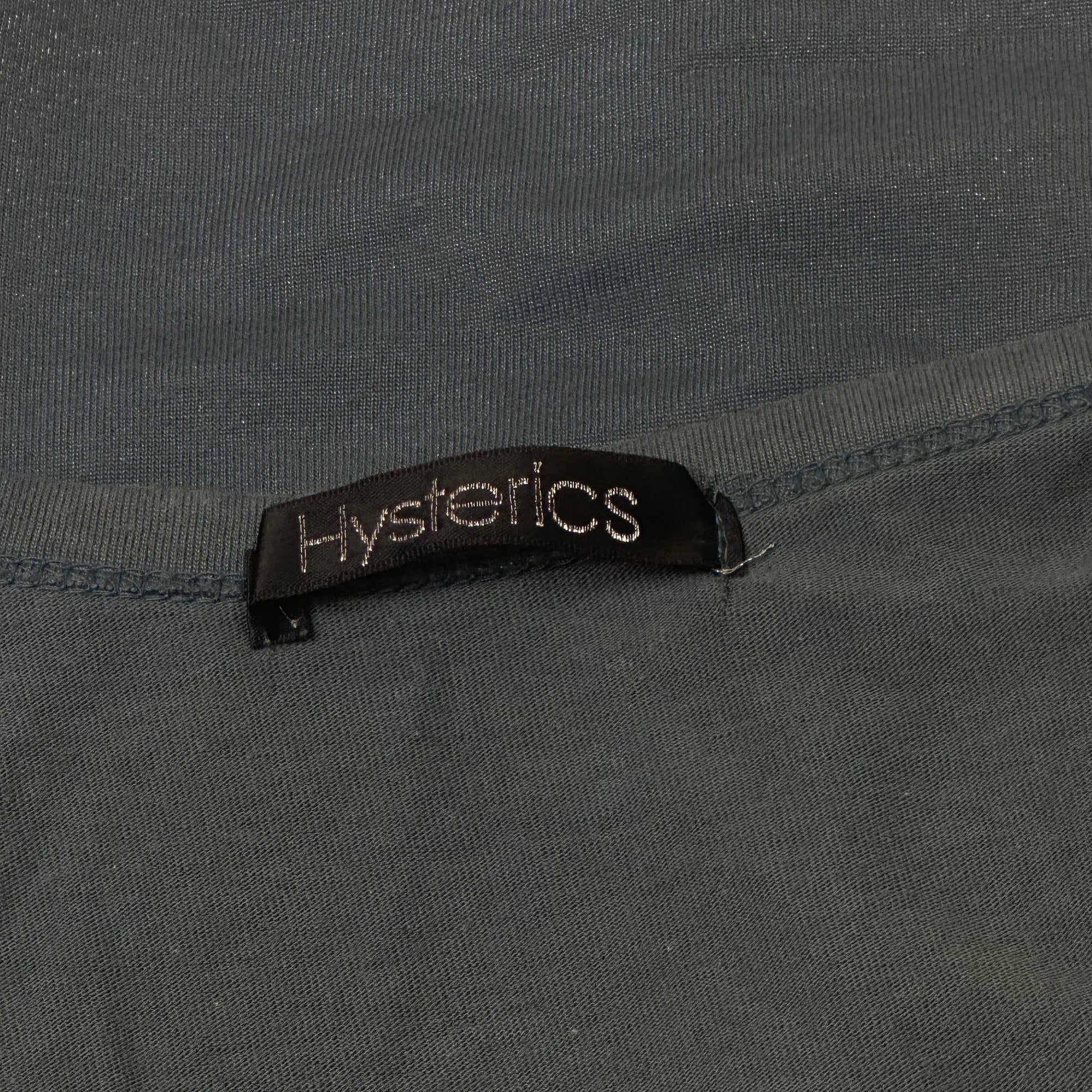 hysteric glamour 2000s gray long sleeve top