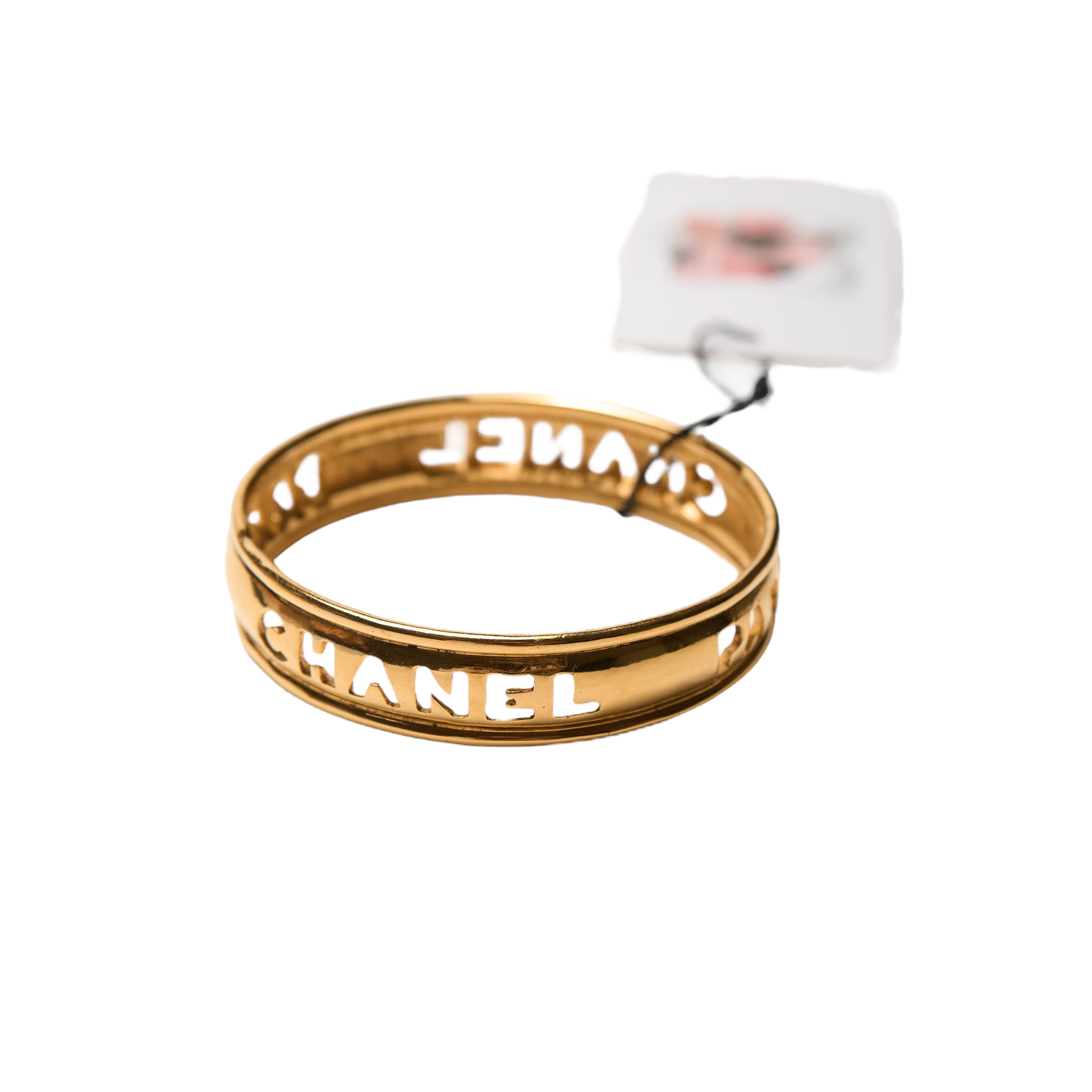 chanel 2000s gold bracelet