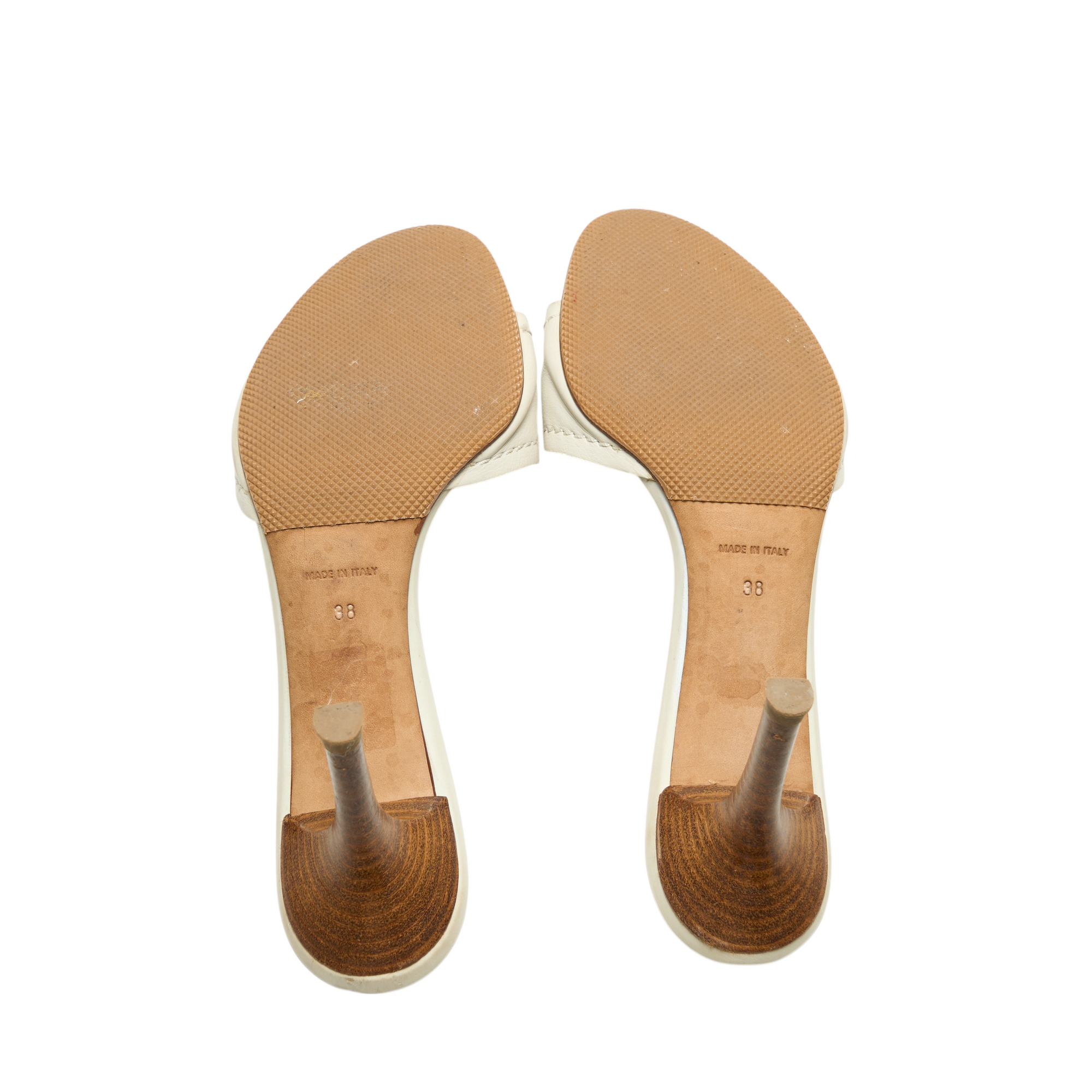 christian dior 2000s cream heels