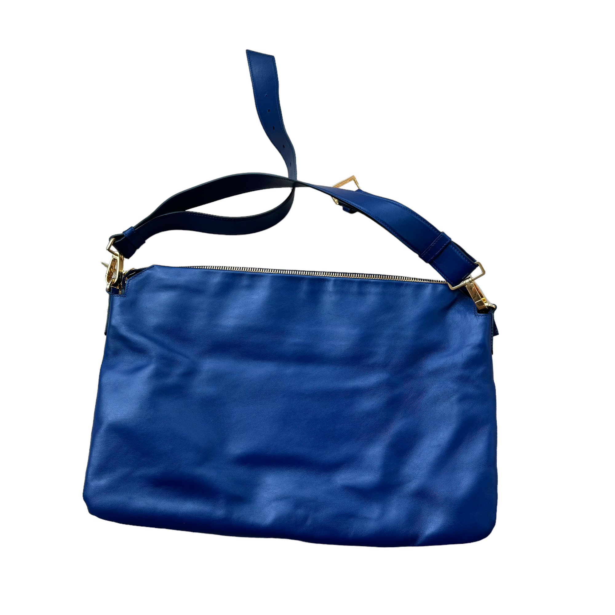 miu miu blue shoulder bag