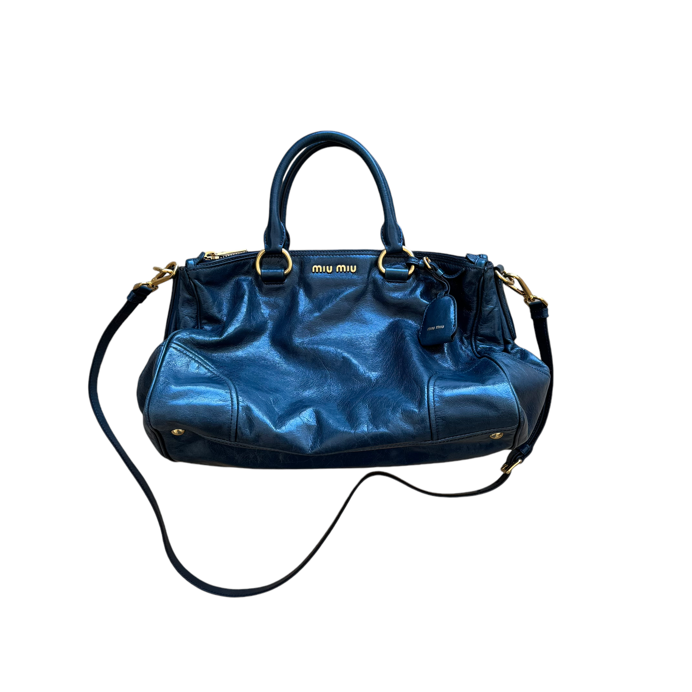 miumiu archive vittelo sholder bag Miu Miu Vitello Lux Ribbon 2Way 