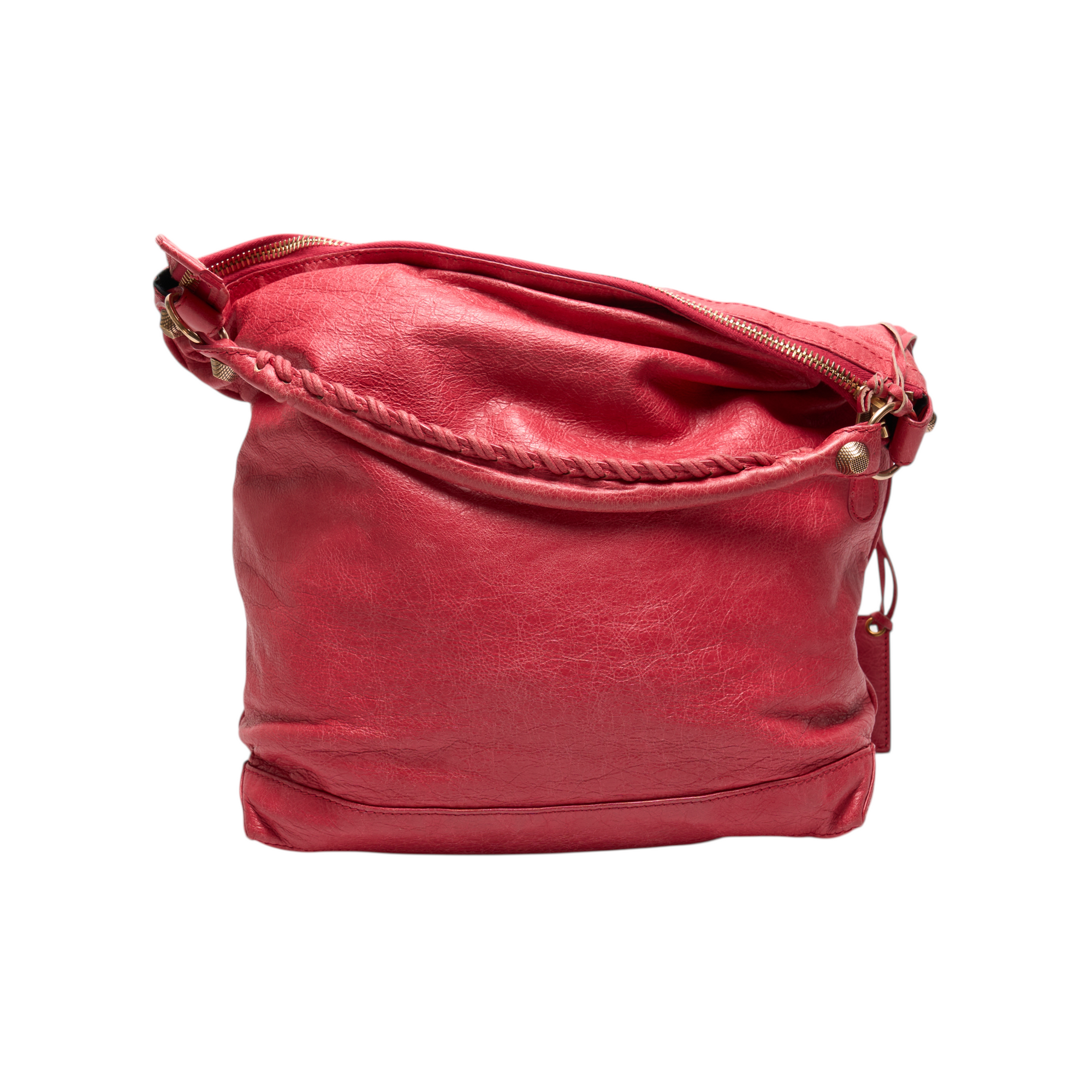 balenciaga 2000s red day bag