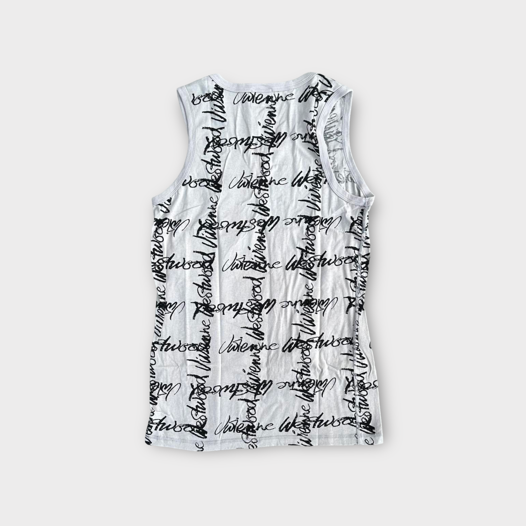 vivienne westwood light gray tank top