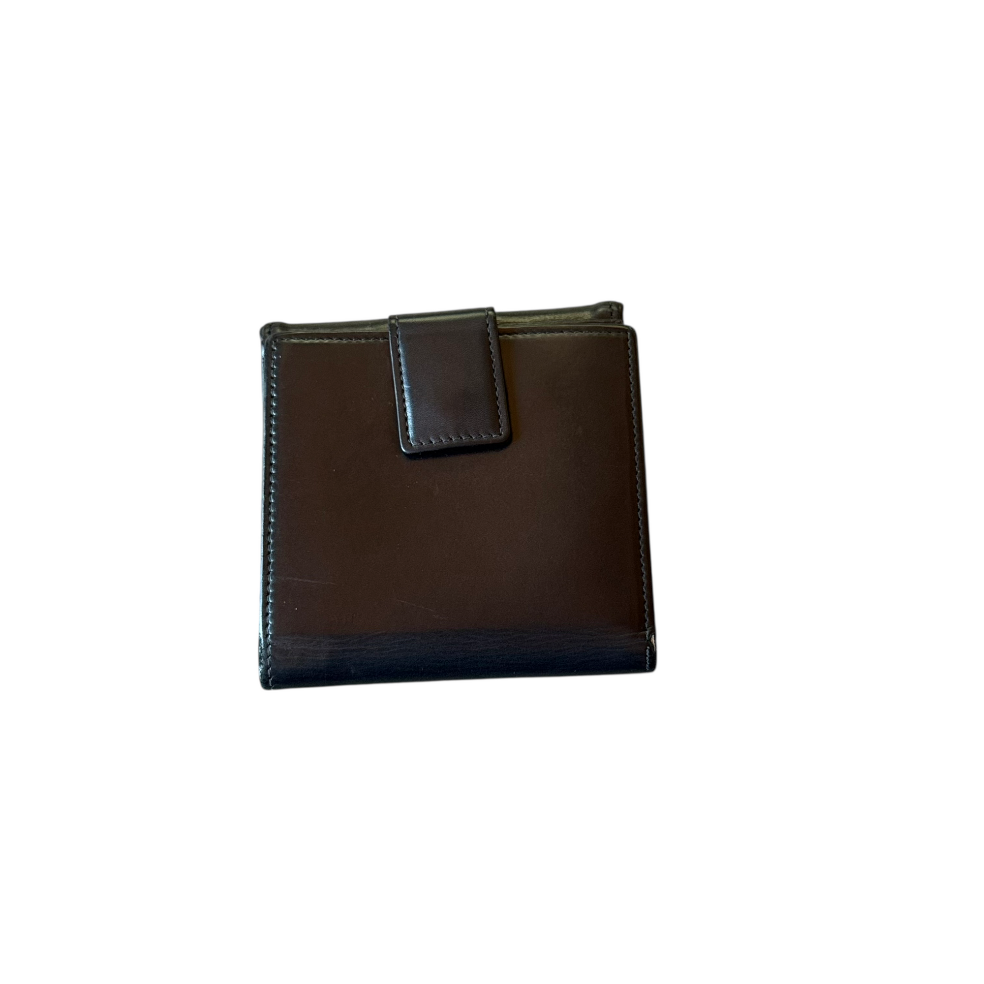 christian dior 2000s black wallet