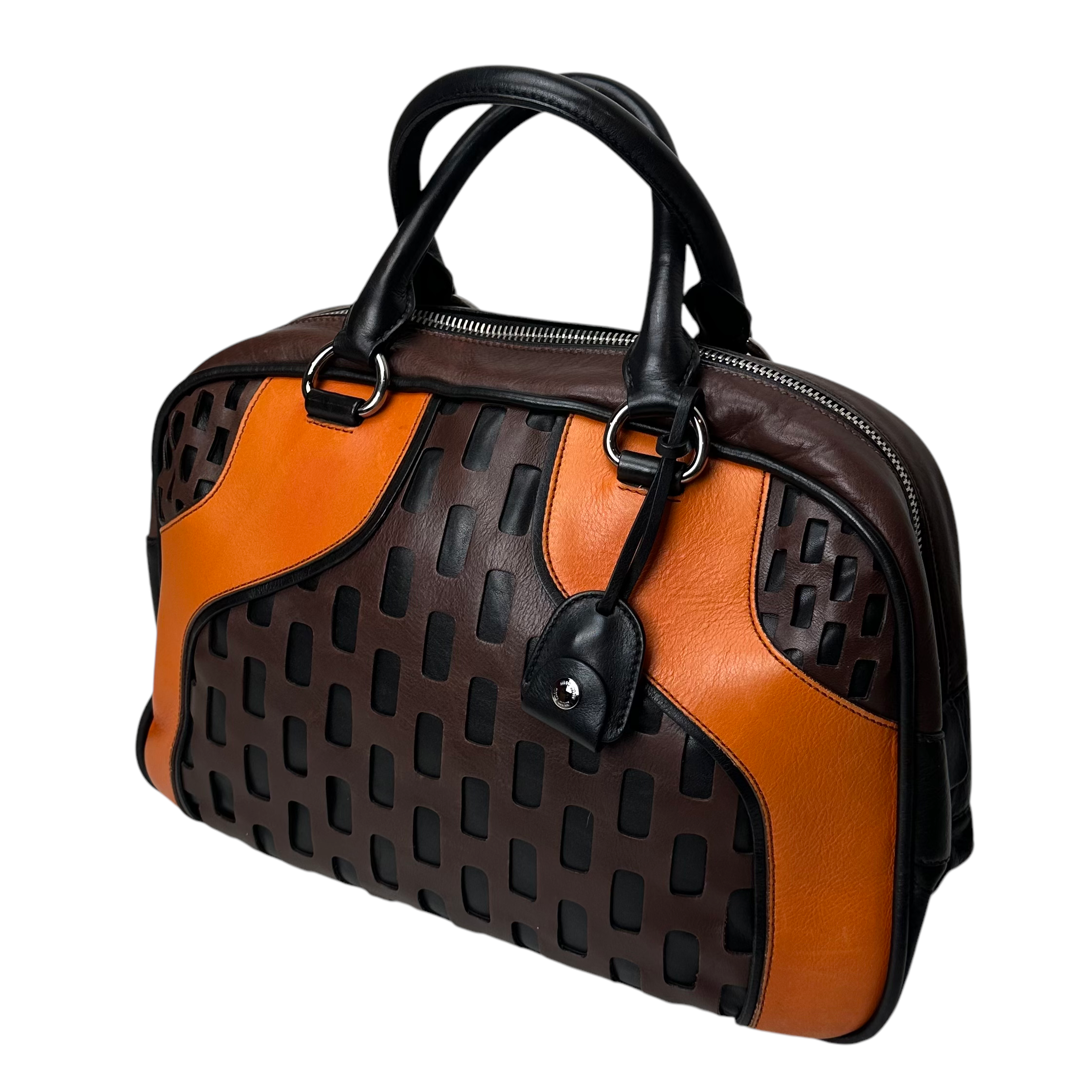 00s Miu Miu Archive Leather Boston Bag Miu Miu Archive Mini