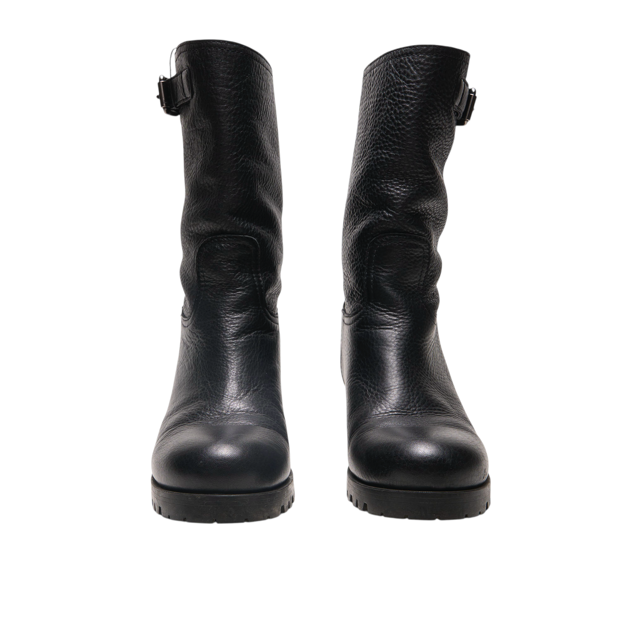prada 2000s black boots