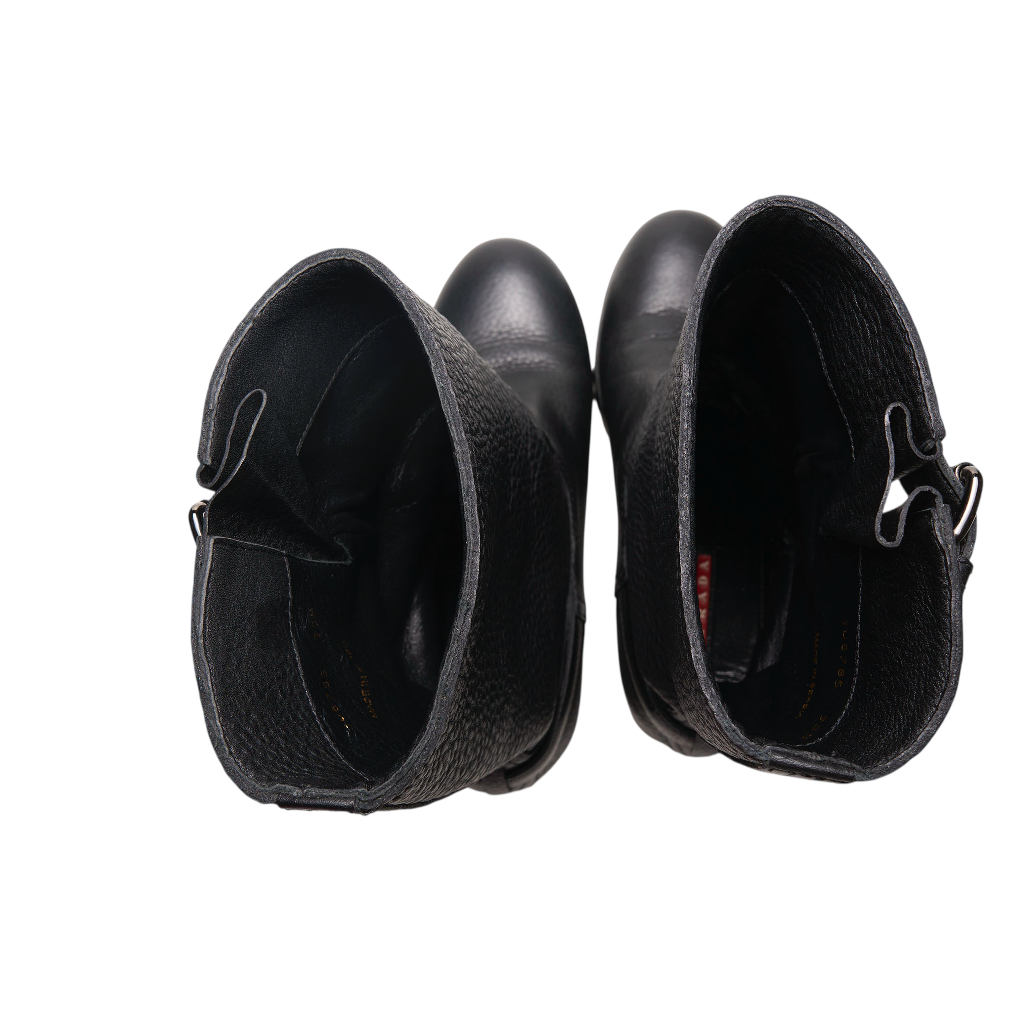 prada 2000s black boots