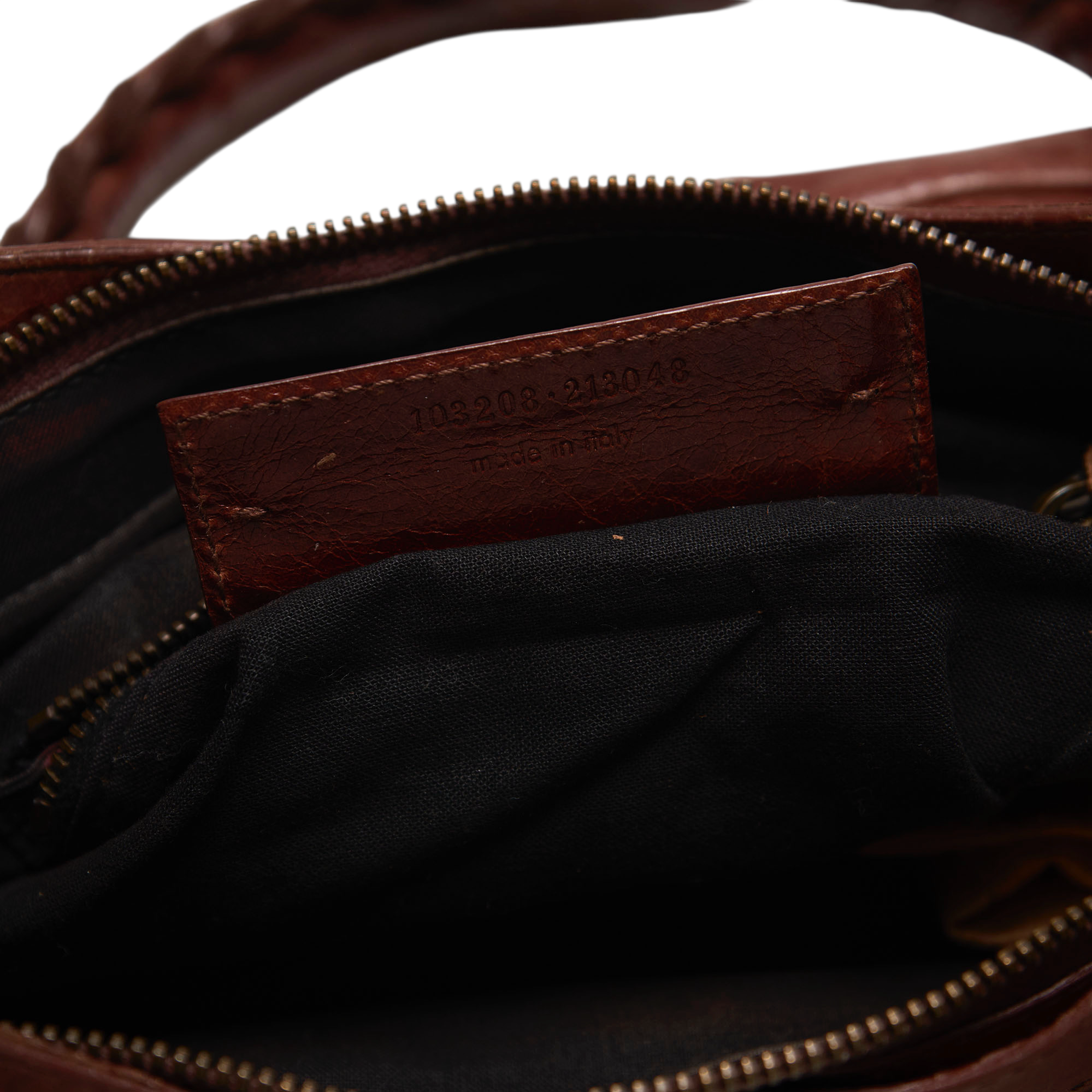 balenciaga 2000s brown city bag