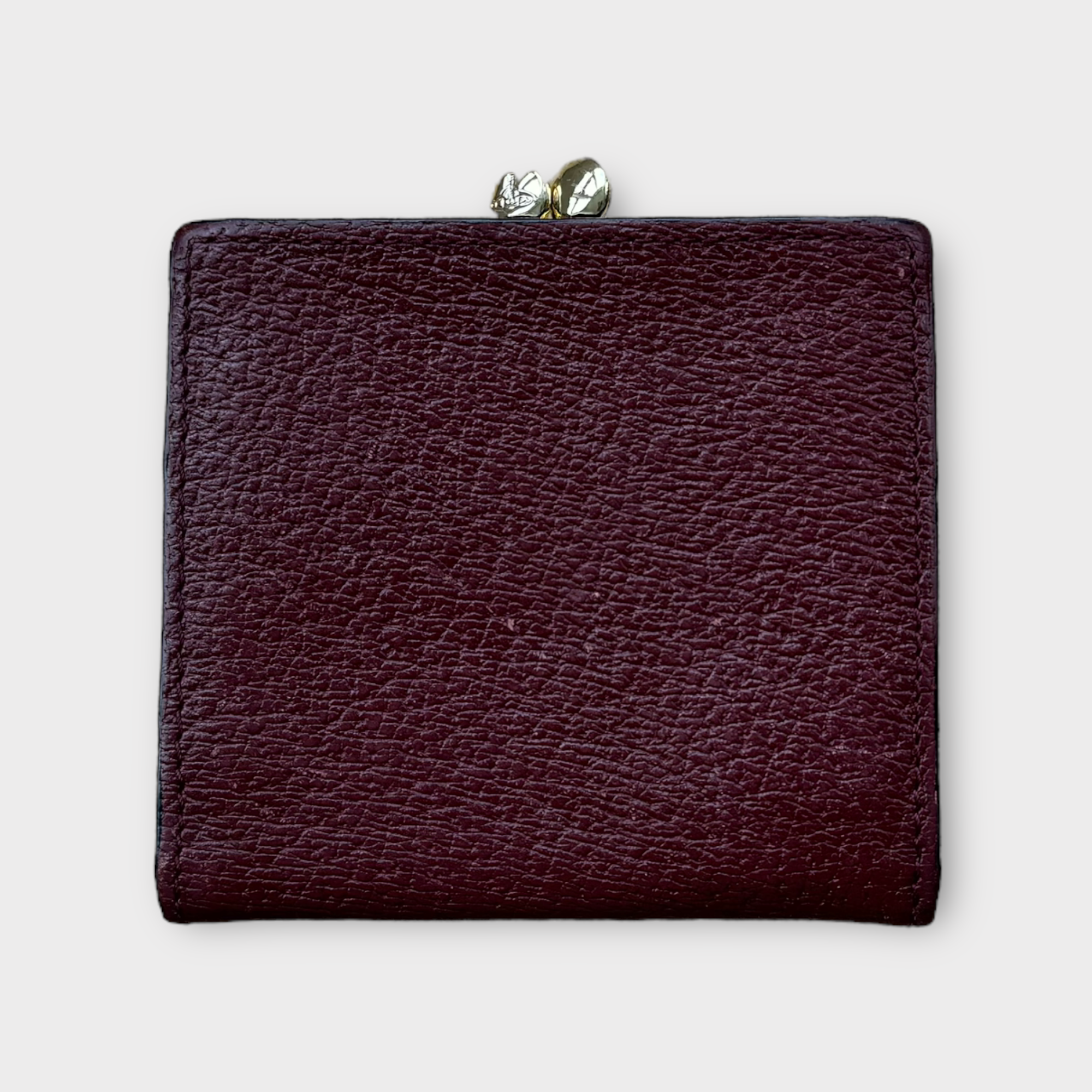 vivienne westwood burgundy red wallet