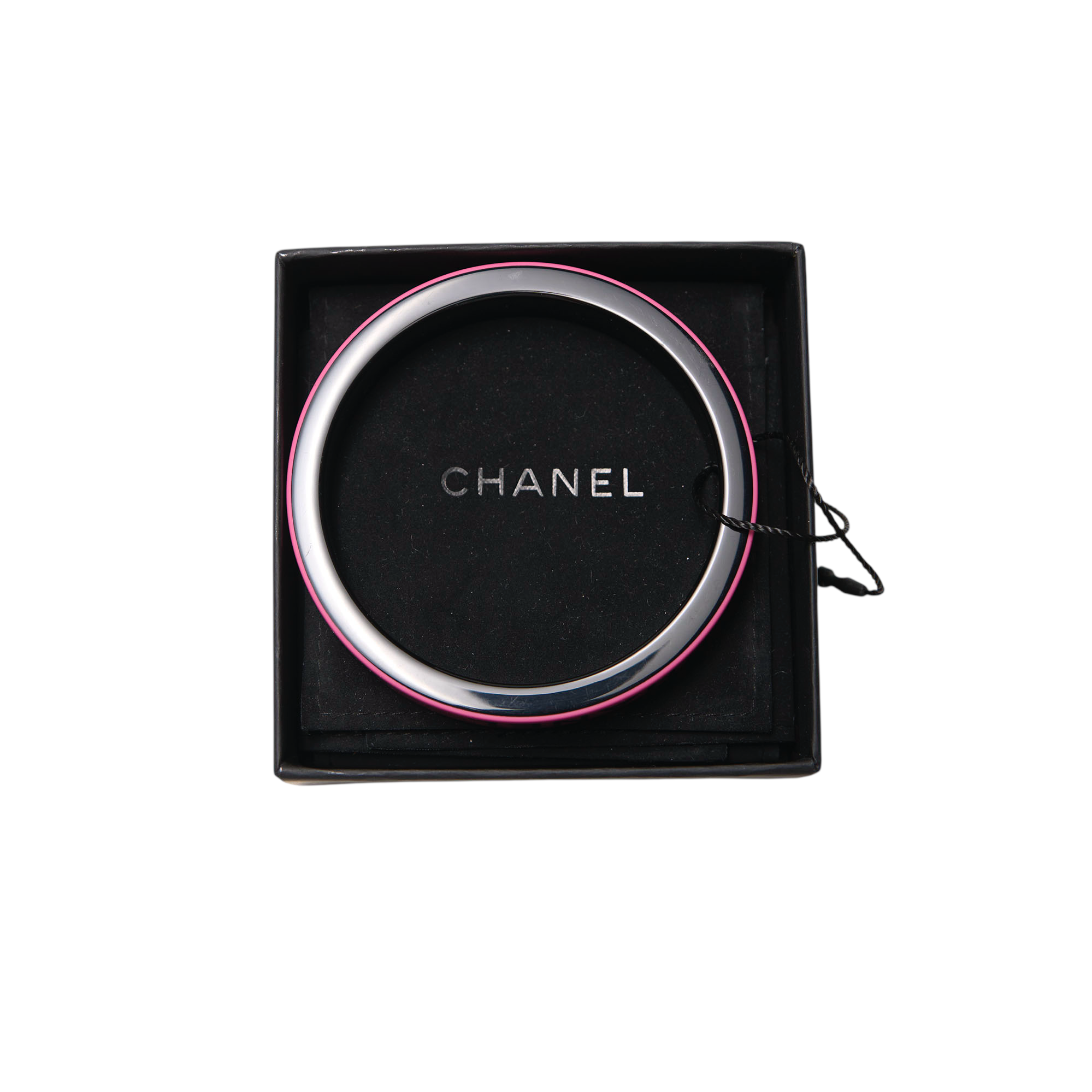 chanel 2022 pink cuff bracelet
