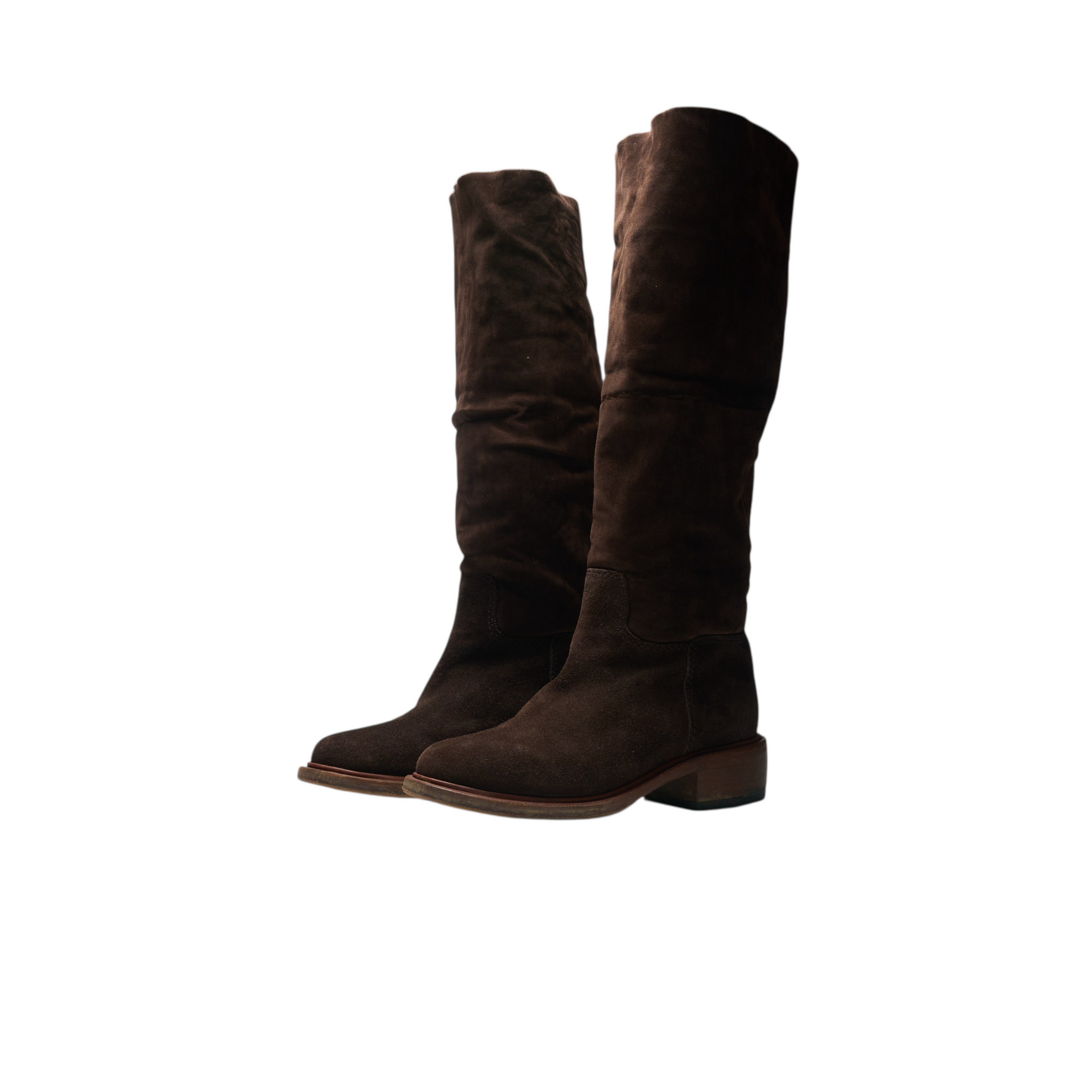 chanel 2000s brown boots