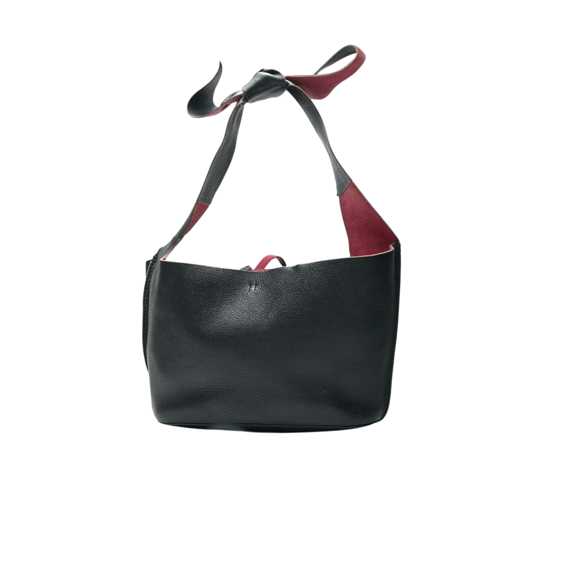 miu miu 2000s black bow bag