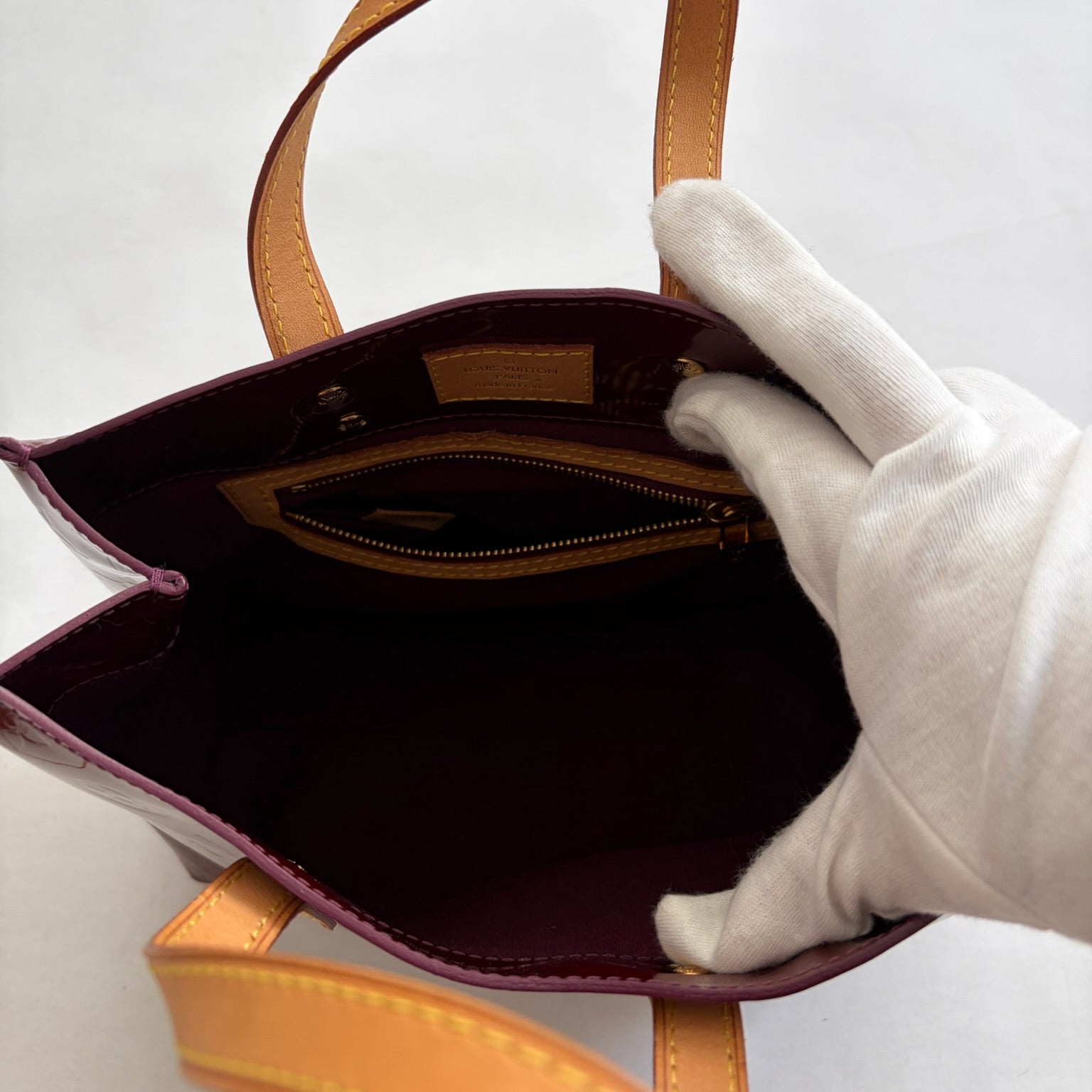 louis vuitton 2000s burgundy red vernis bag