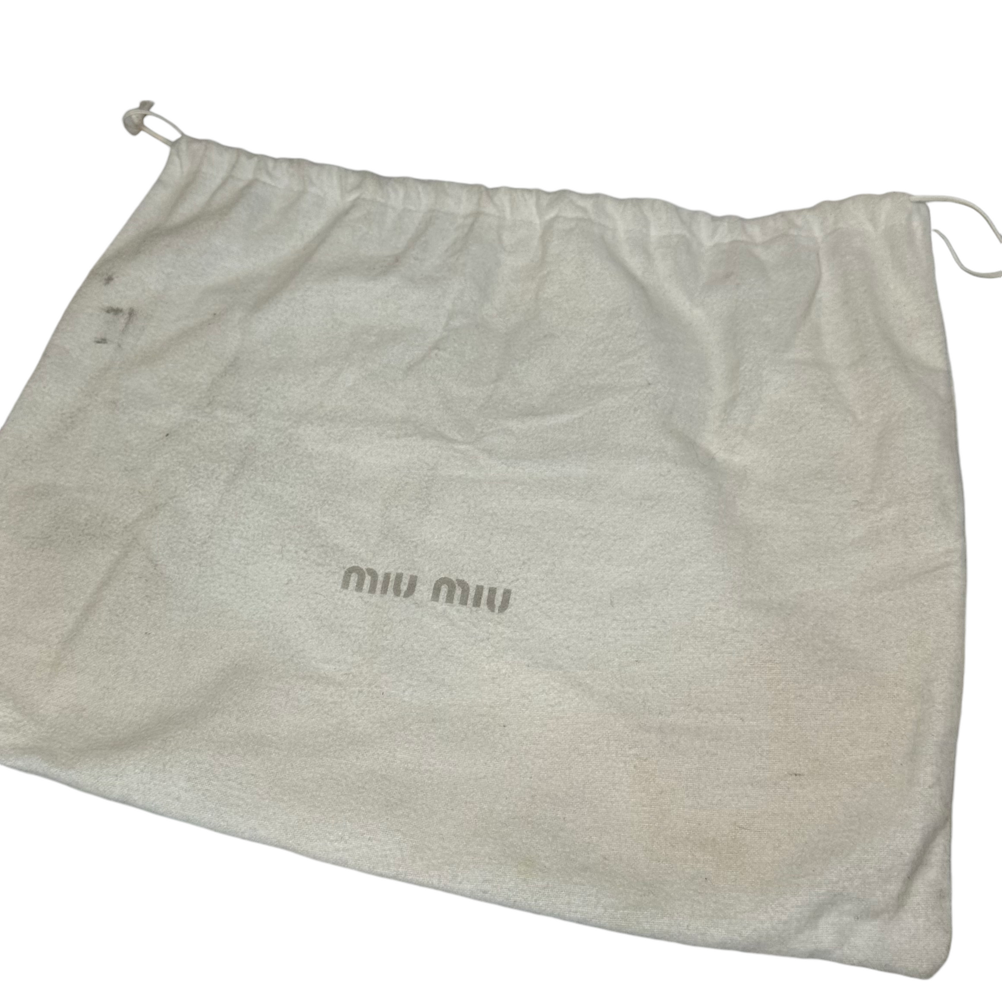 miu miu 2000s shoulder bag