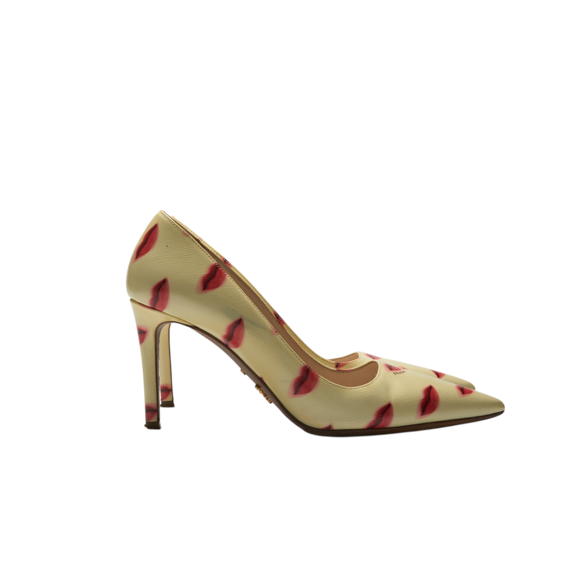prada 2000s lip heels