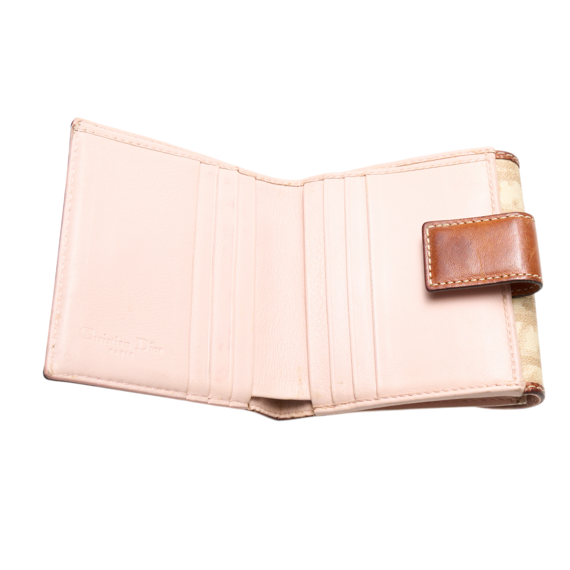 christian dior 2000s heart locket wallet