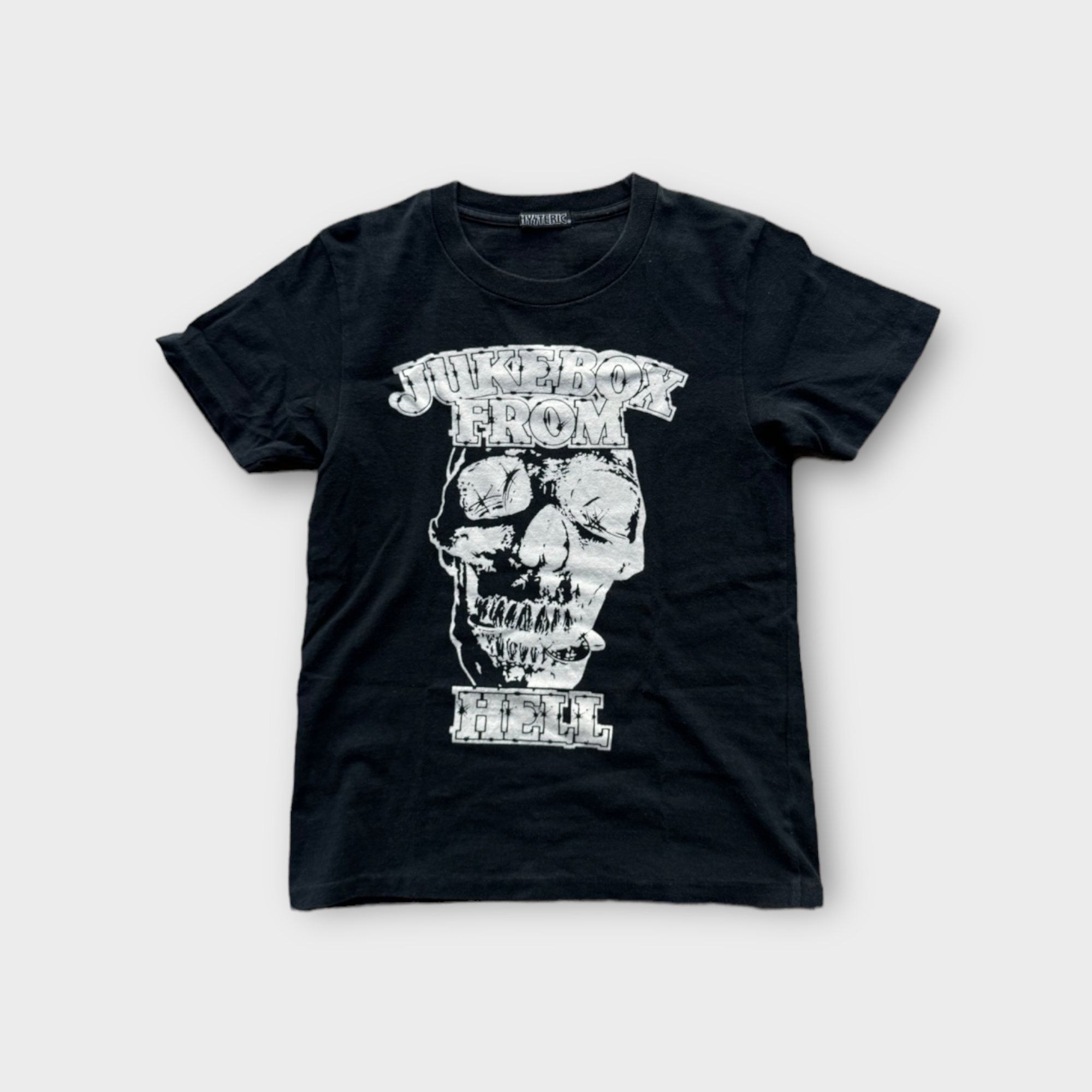 hysteric glamour black skull top