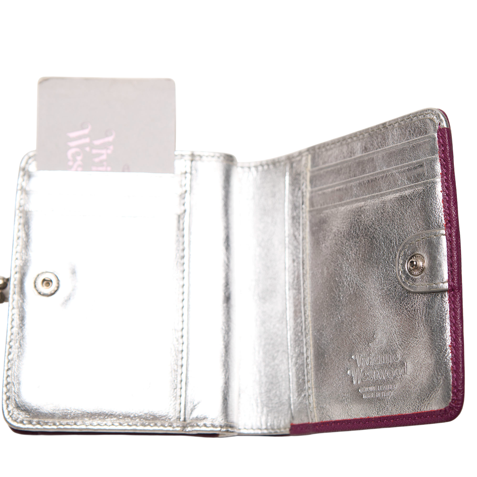 vivienne westwood purple wallet