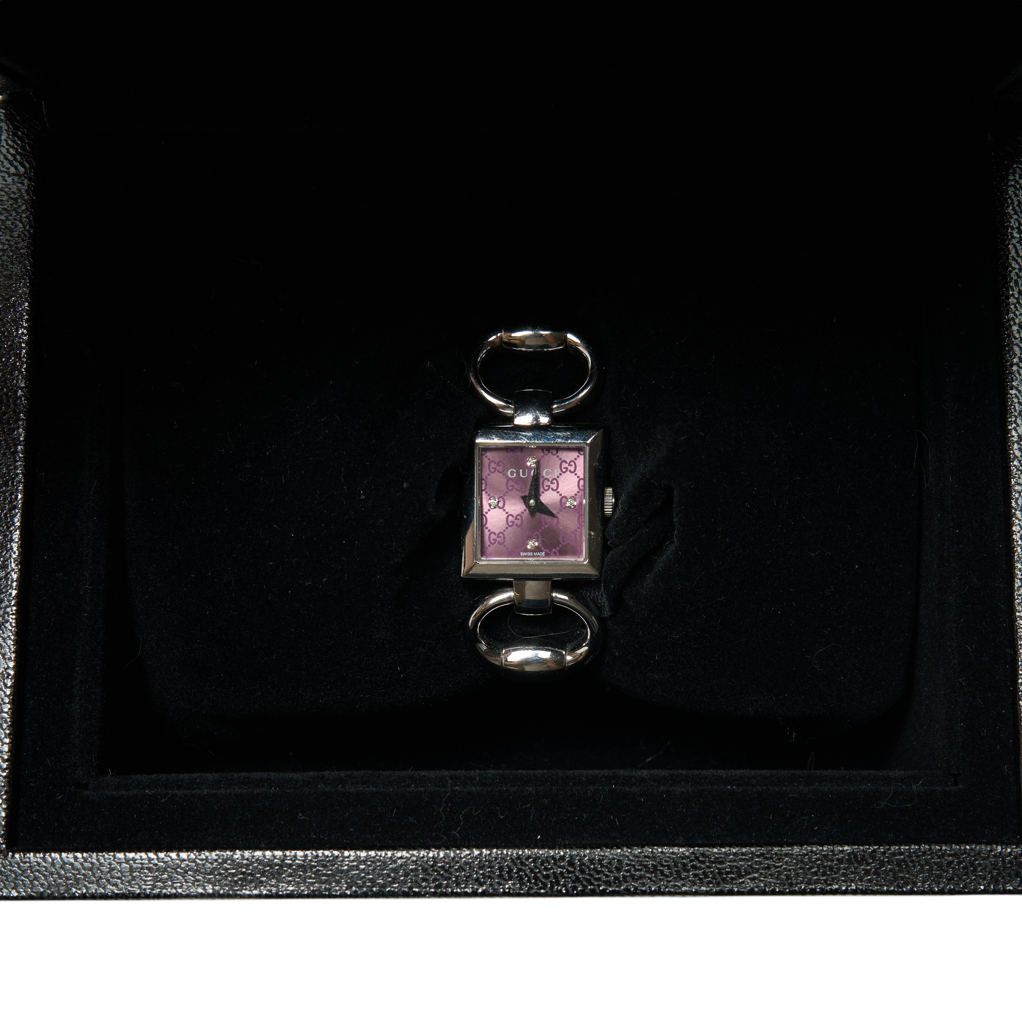 gucci 2000s purple watch