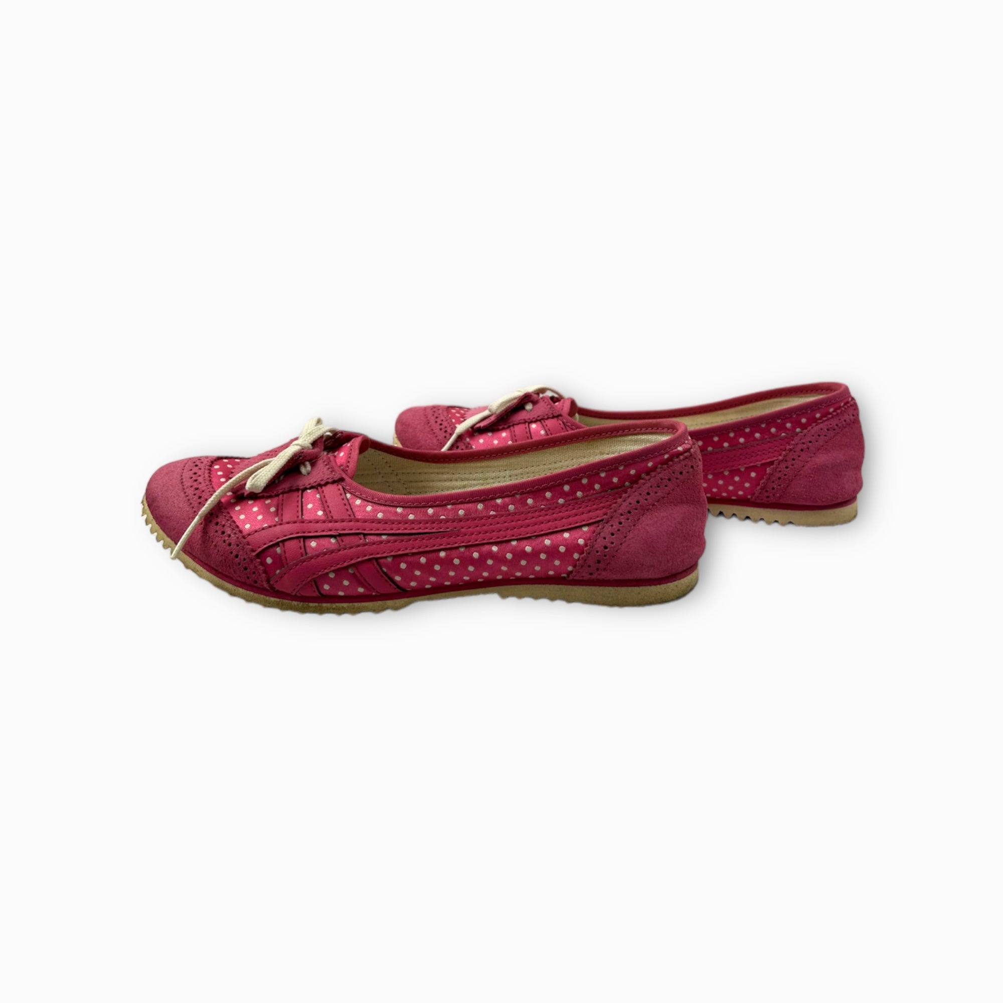 onitsuka tiger pink ballet flats