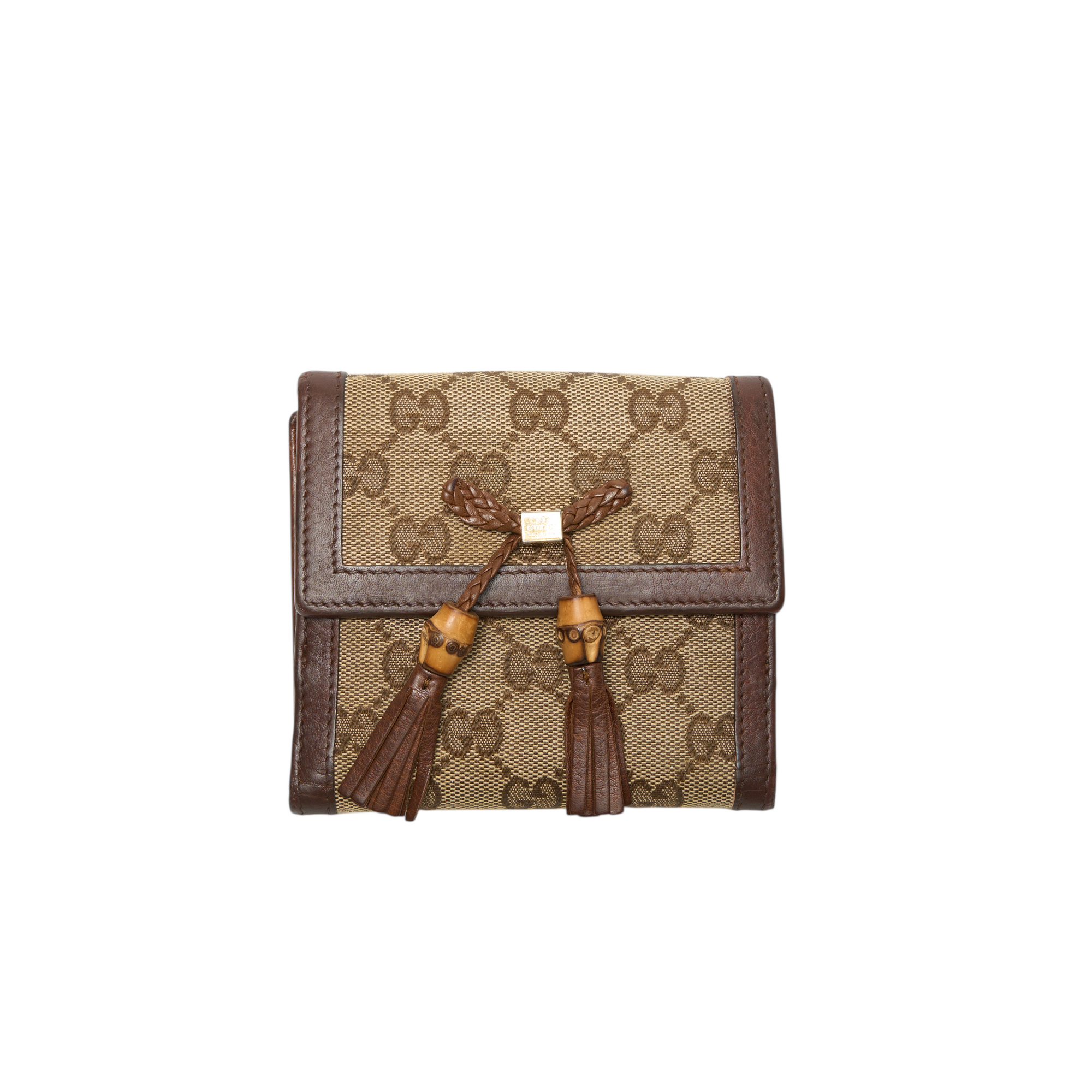 gucci 2000s brown indy wallet