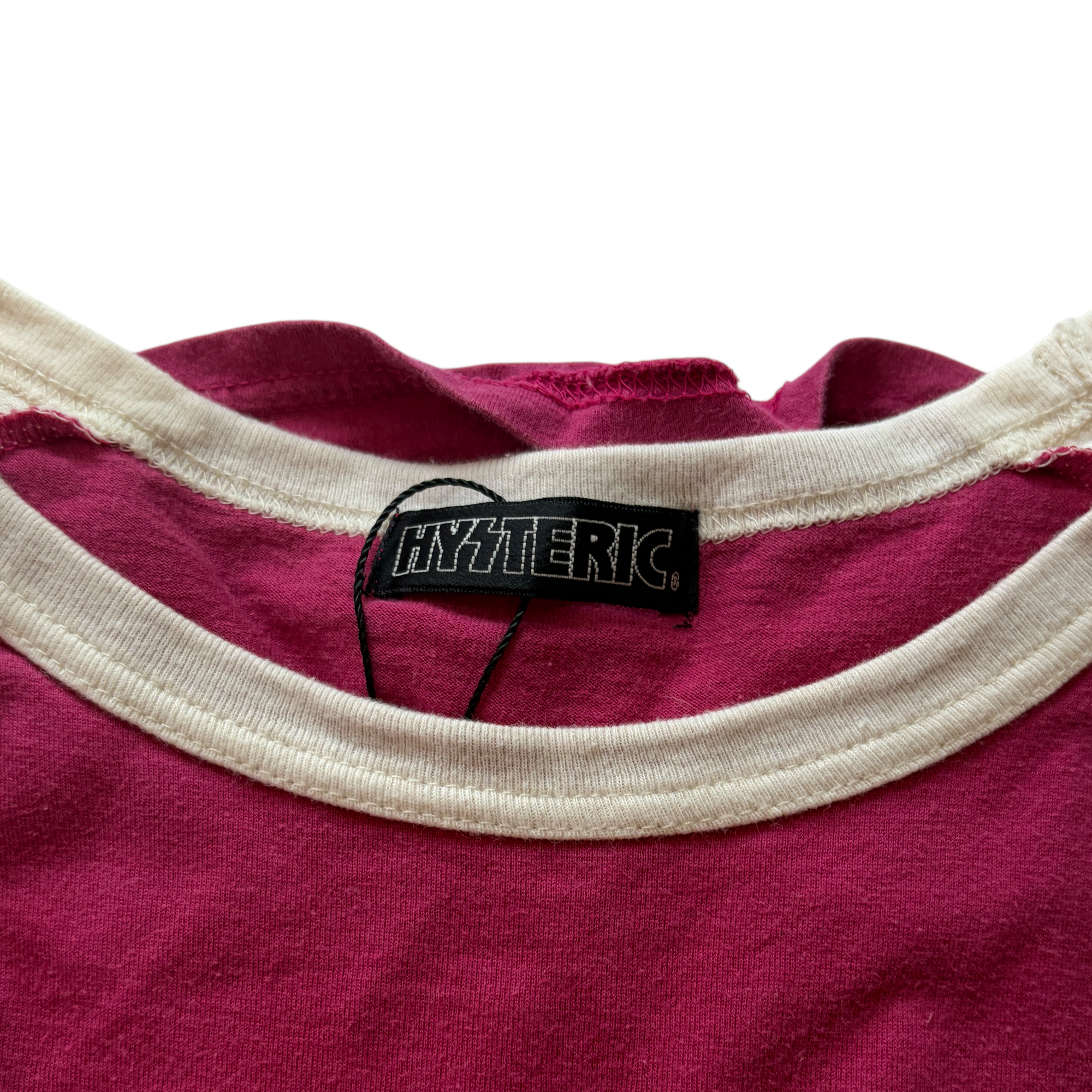 hysteric glamour 2000s baseball long sleeve top