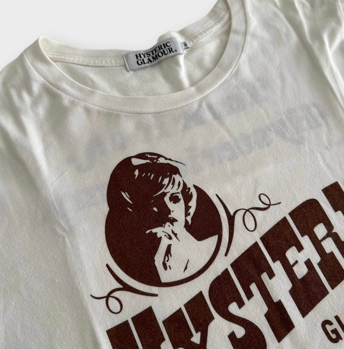 hysteric glamour white top