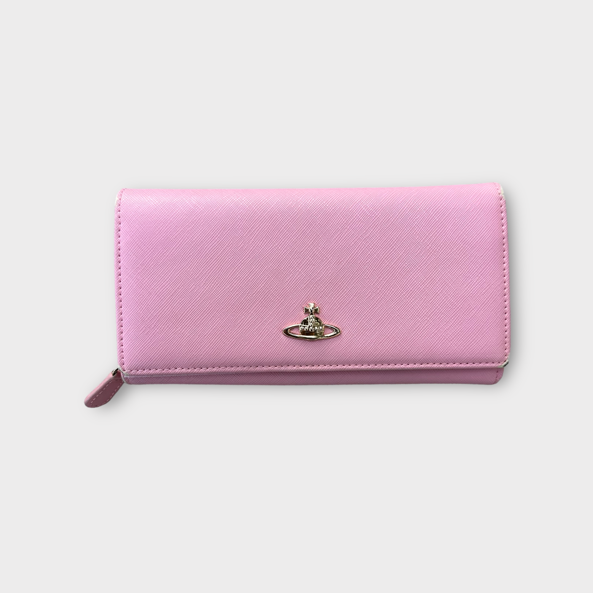 vivienne westwood light pink wallet